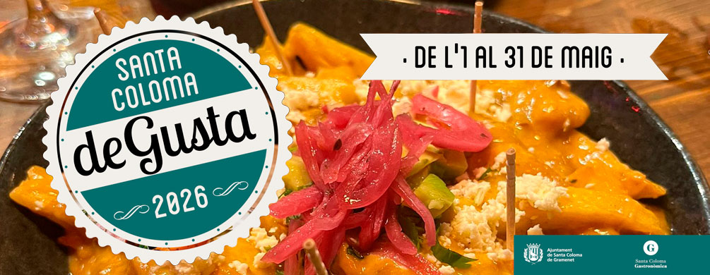 Banner de Santa Coloma de Queralt - Santa Coloma deGusta 2026