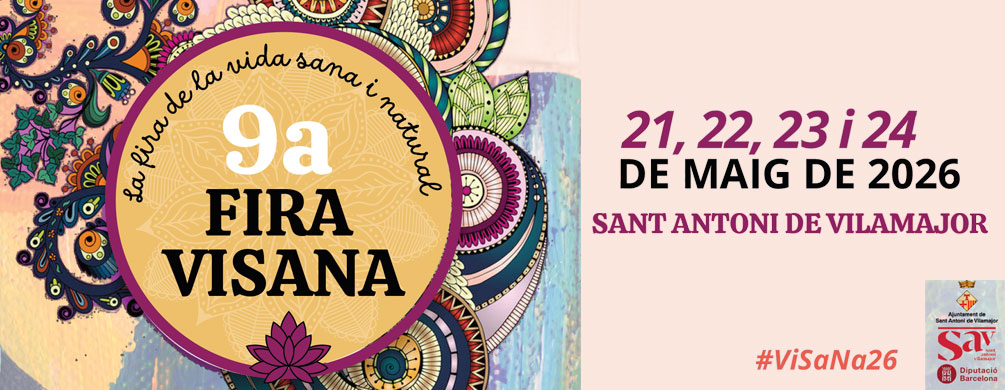 Banner de Sant Antoni de Vilamajor - Visana, Fira de la vida sana i natural 2026