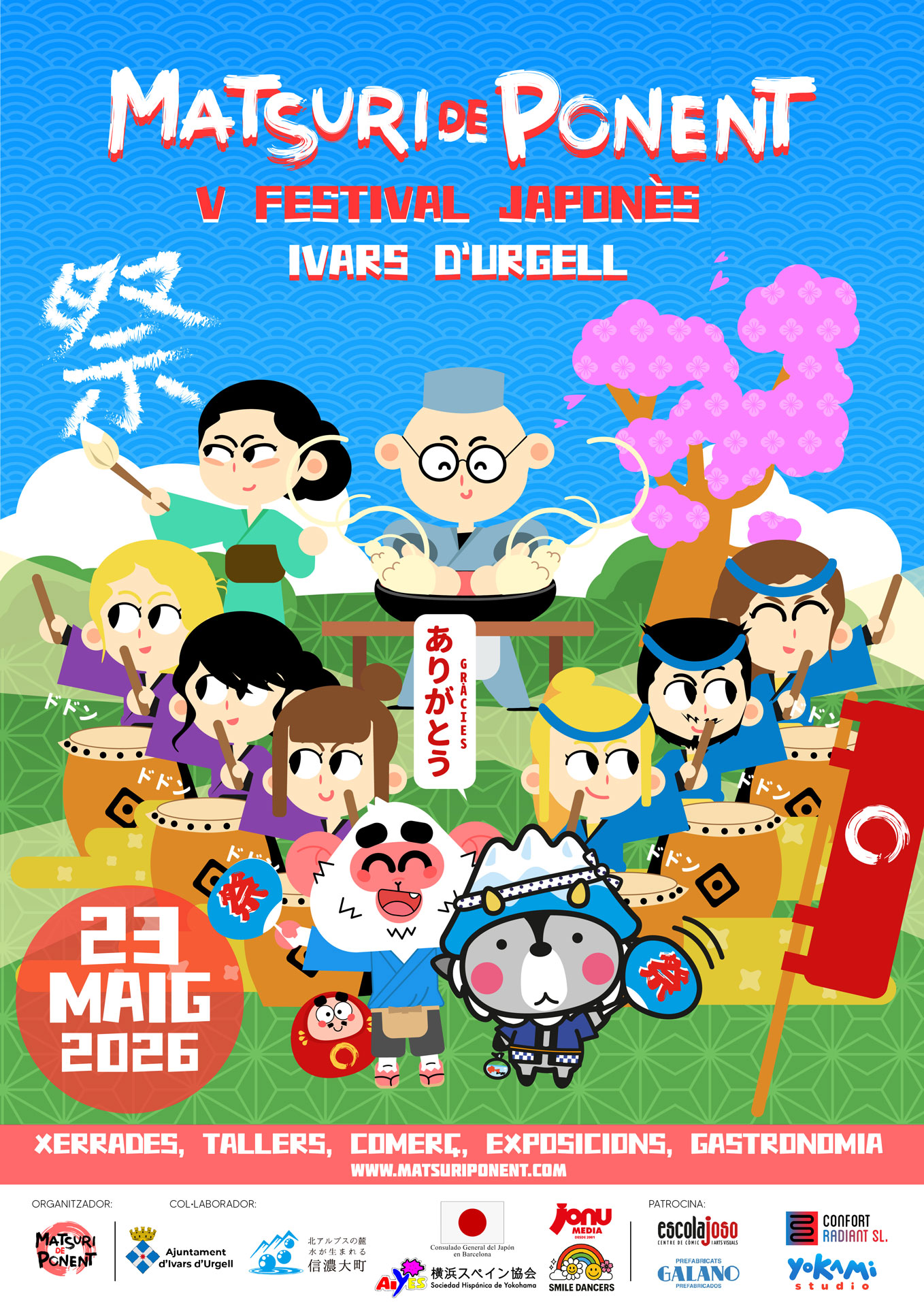 Ivars d'Urgell - Matsuri de Ponent, Festival Japonès a les Terres de Lleida 2026