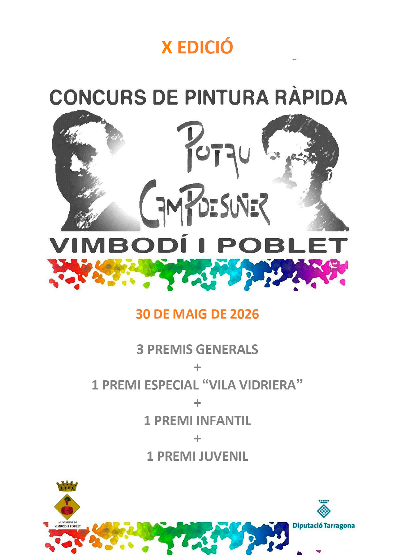Vimbodí i Poblet - Concurs de Pintura Ràpida Potau-Campdesuñer 2026