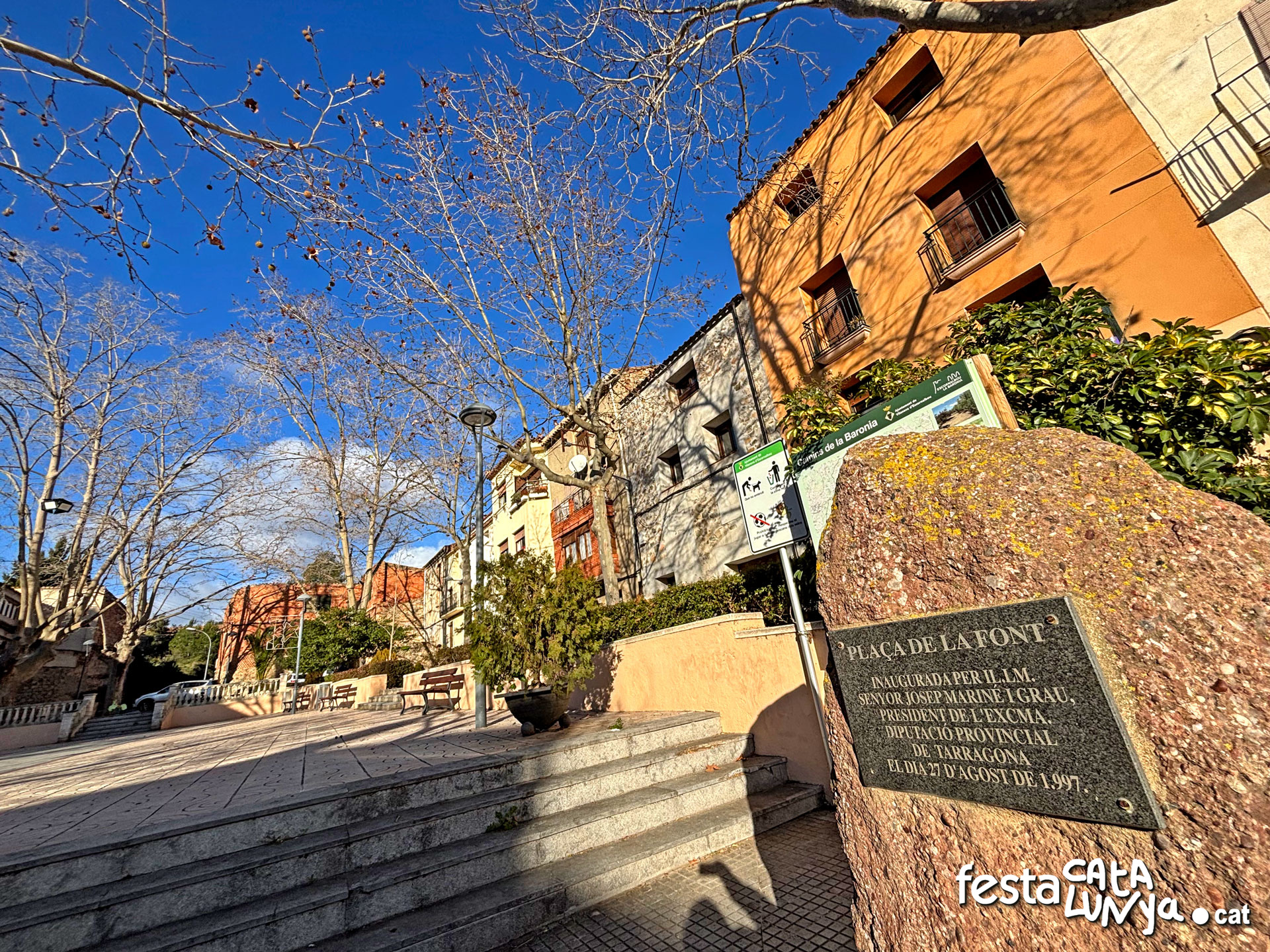 Vilanova d'Escornalbou - Nucli històric - Plaça de la Font