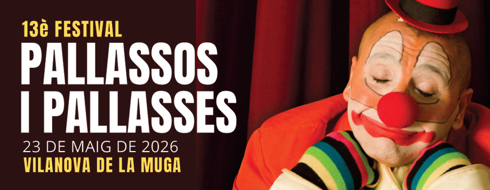 Banner de Peralada - Festival de Pallassos i Pallasses de la Vilanova de la Muga 2026
