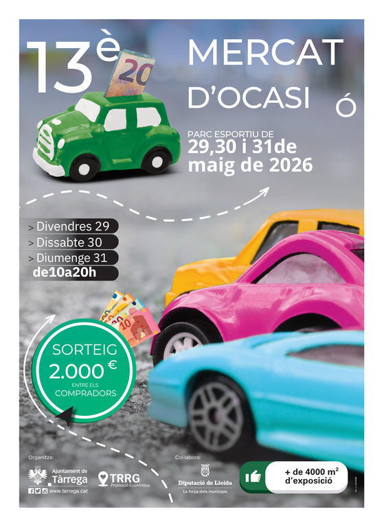 Tàrrega - Mercat del Vehicle d'Ocasió 2026