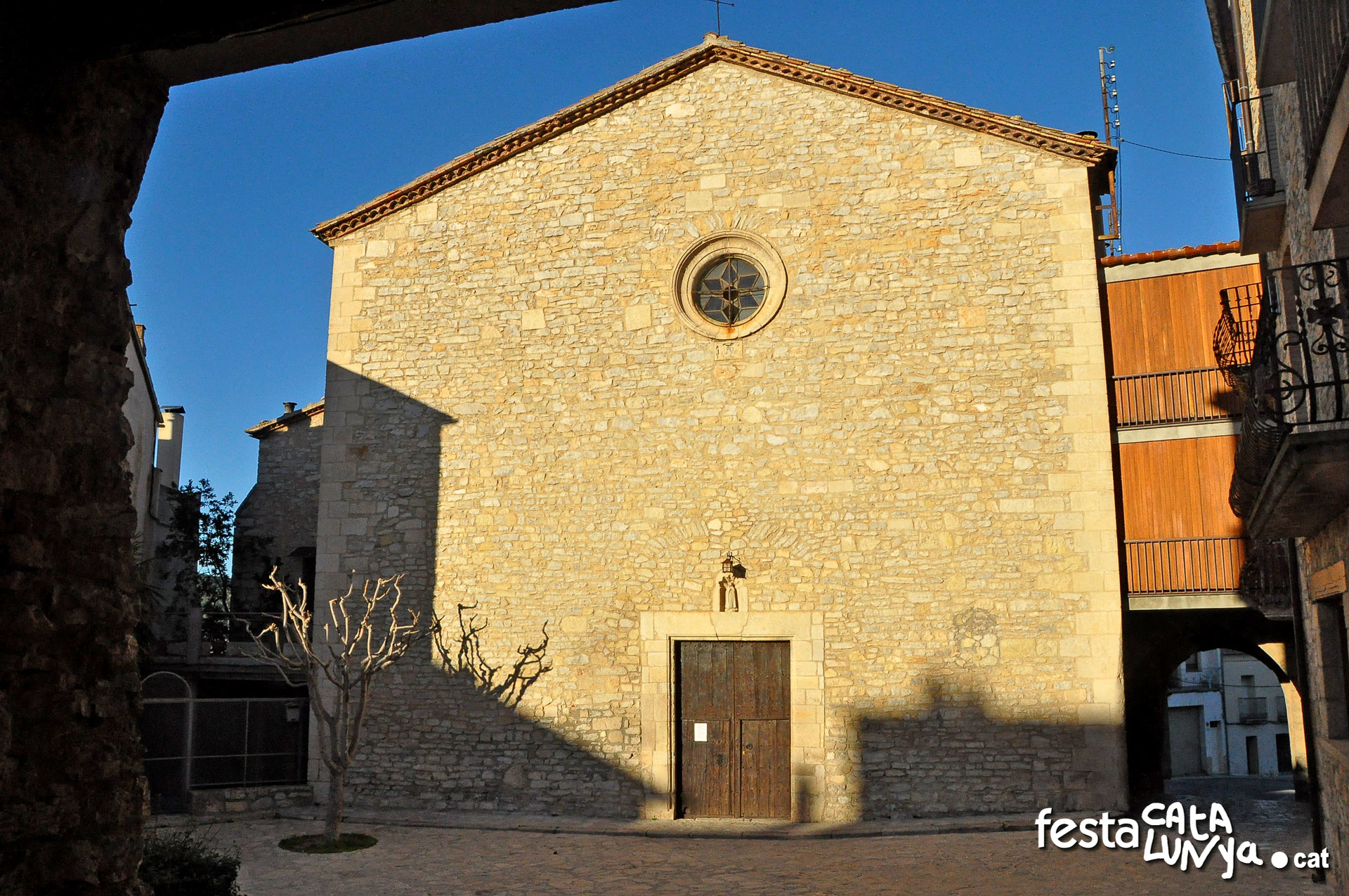 La Llacuna - Església parroquial de Santa Maria