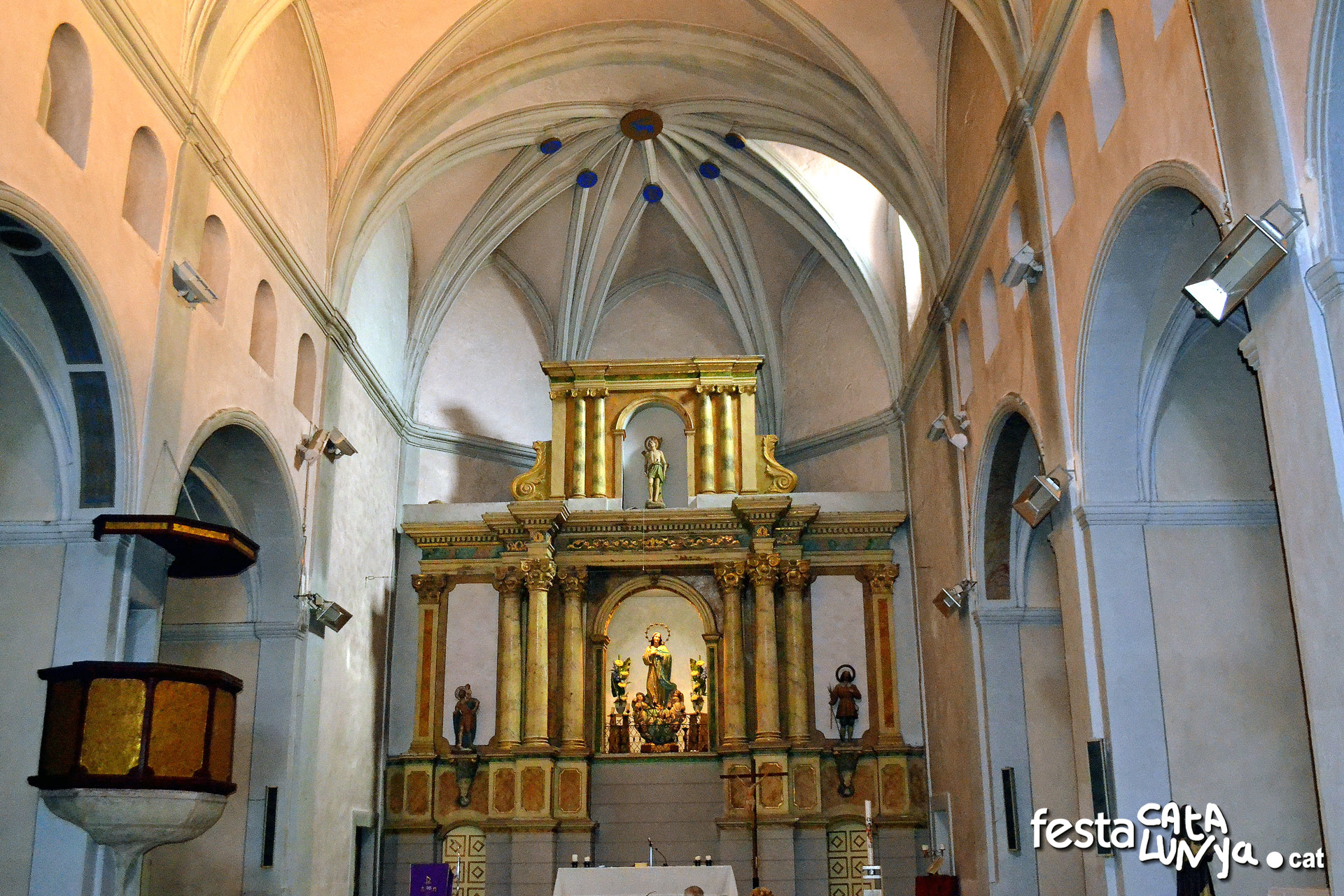 La Llacuna - Església parroquial de Santa Maria