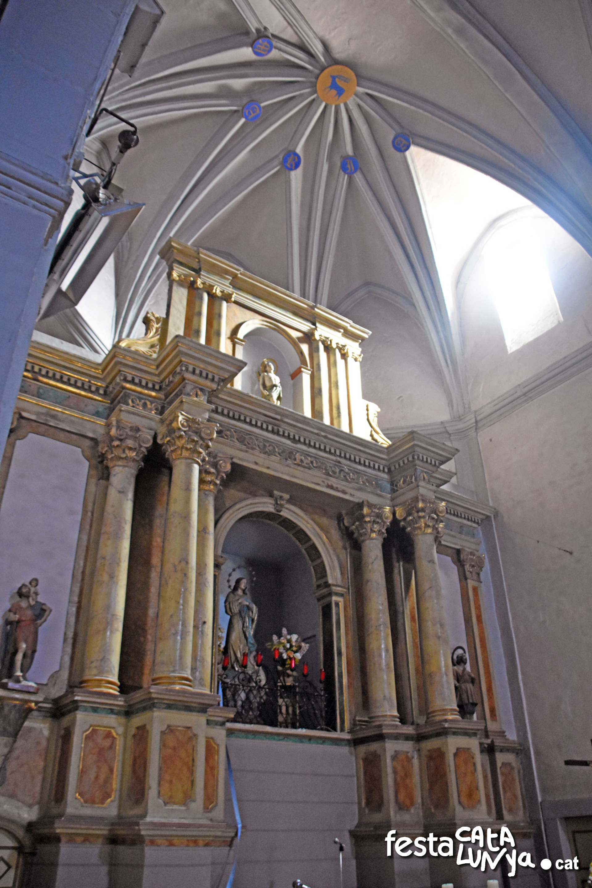 La Llacuna - Església parroquial de Santa Maria