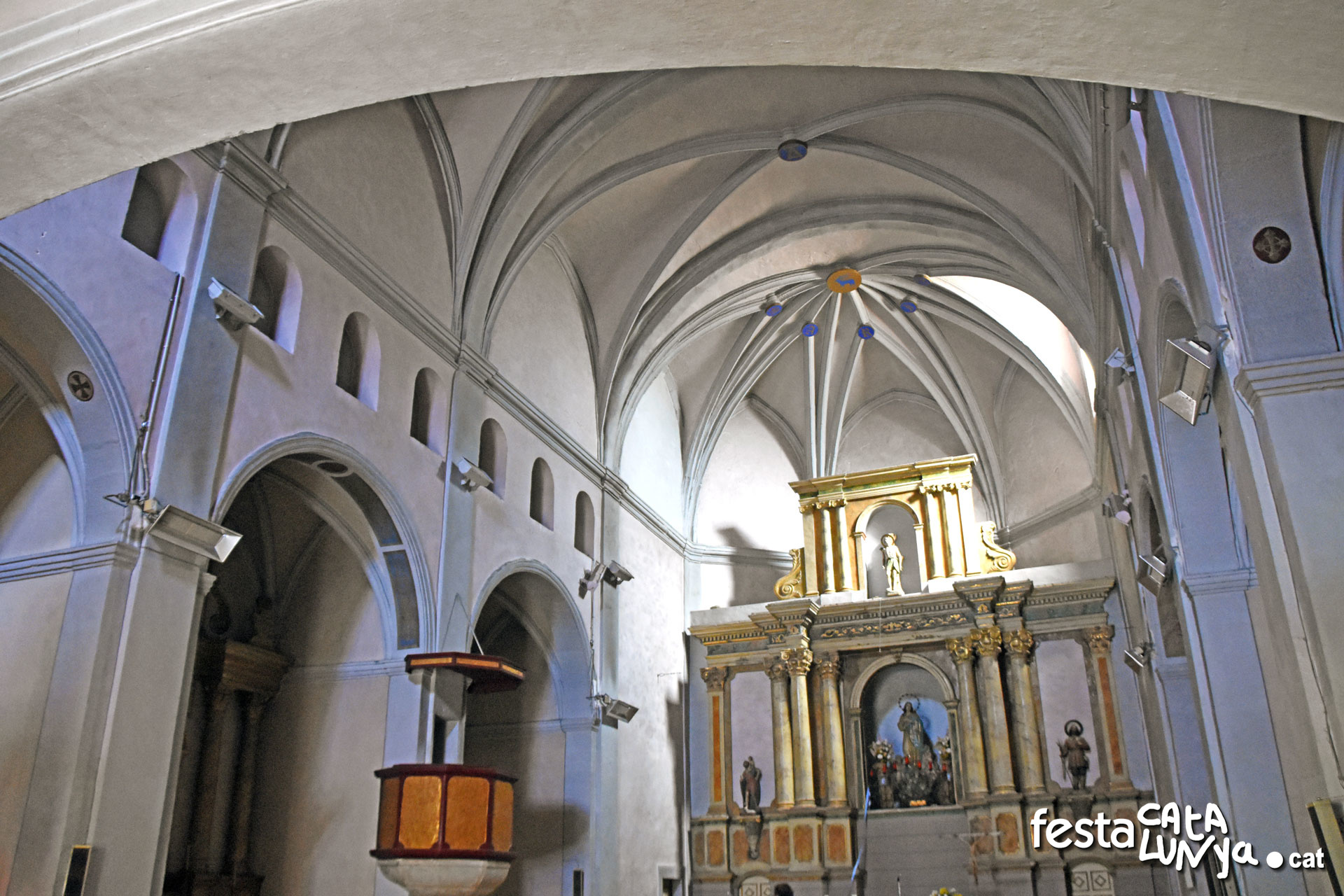 La Llacuna - Església parroquial de Santa Maria