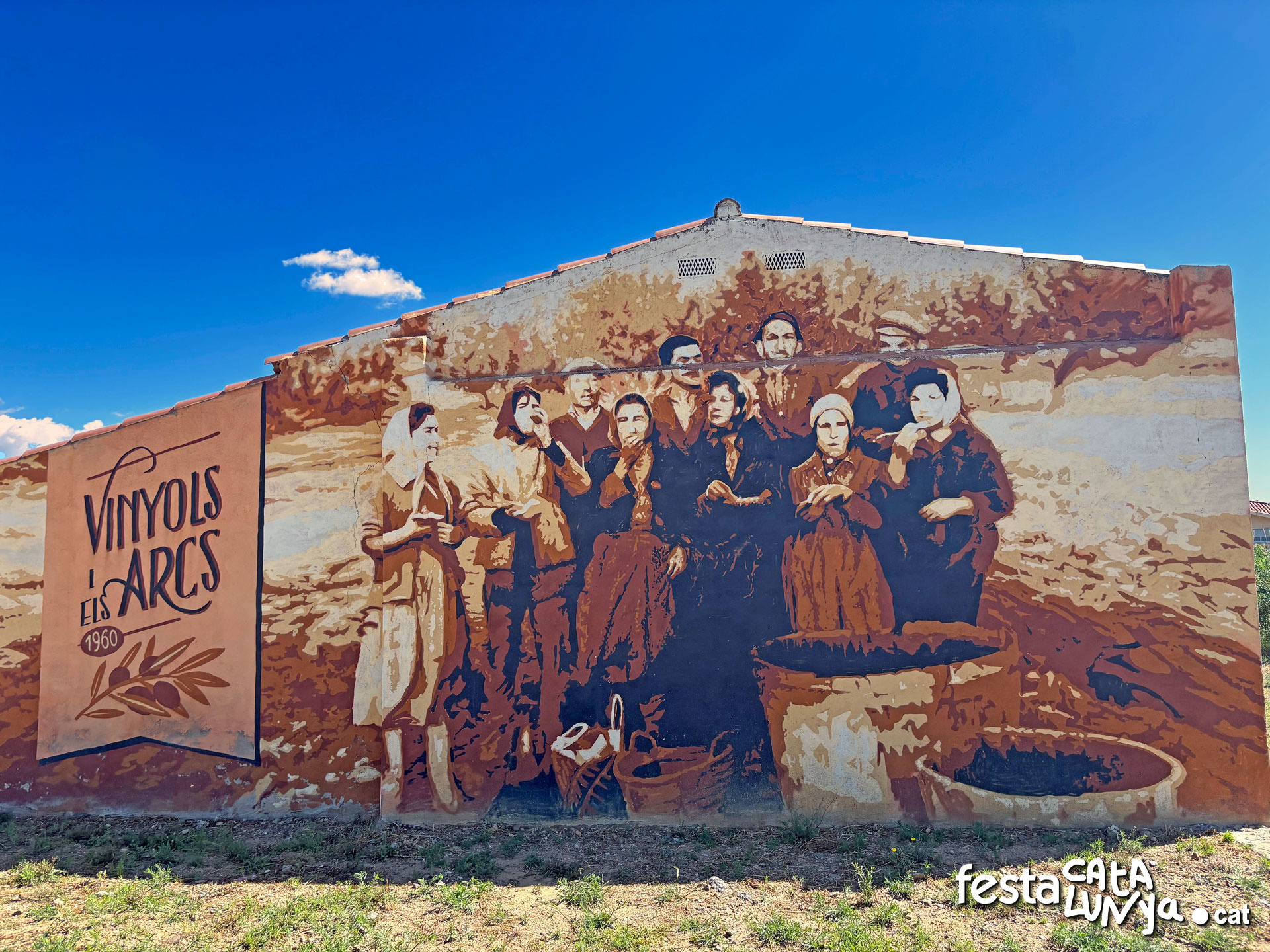 Mural Collint Olives de Vinyols i els Arcs
