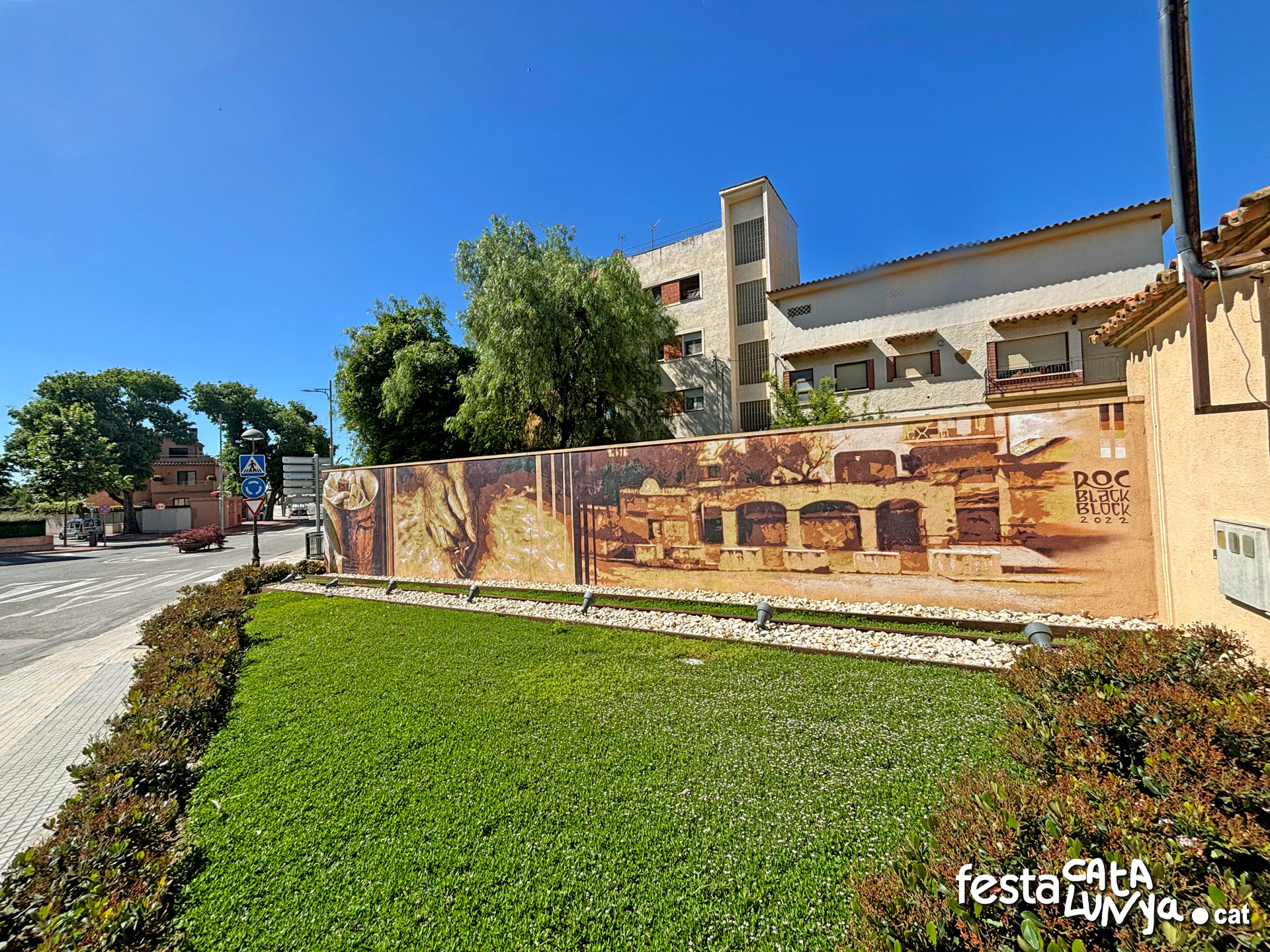 Vinyols i els Arcs - Mural Els Rentadors