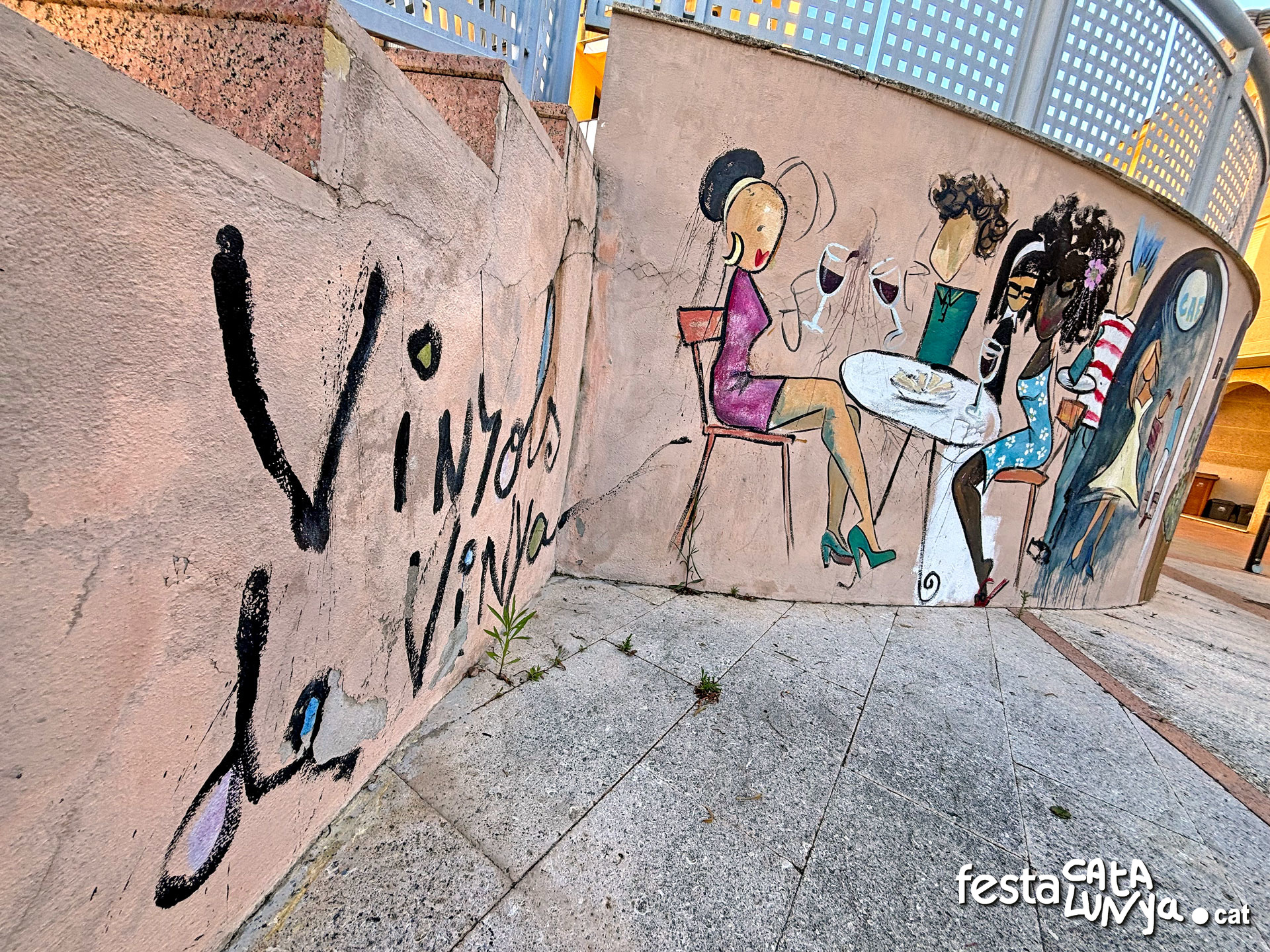 Vinyols i els Arcs - Mural Vinyols ve de Vinya