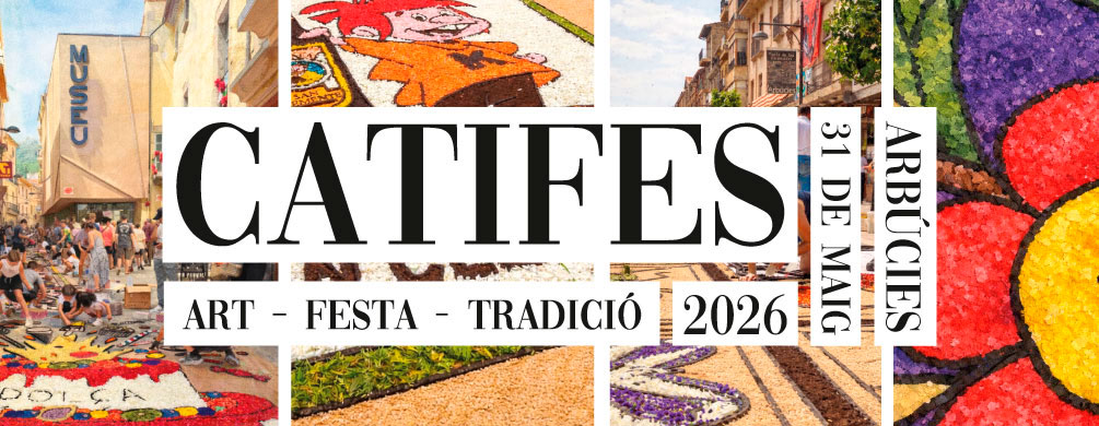 Banner de Arbúcies - Catifes de Flors 2026