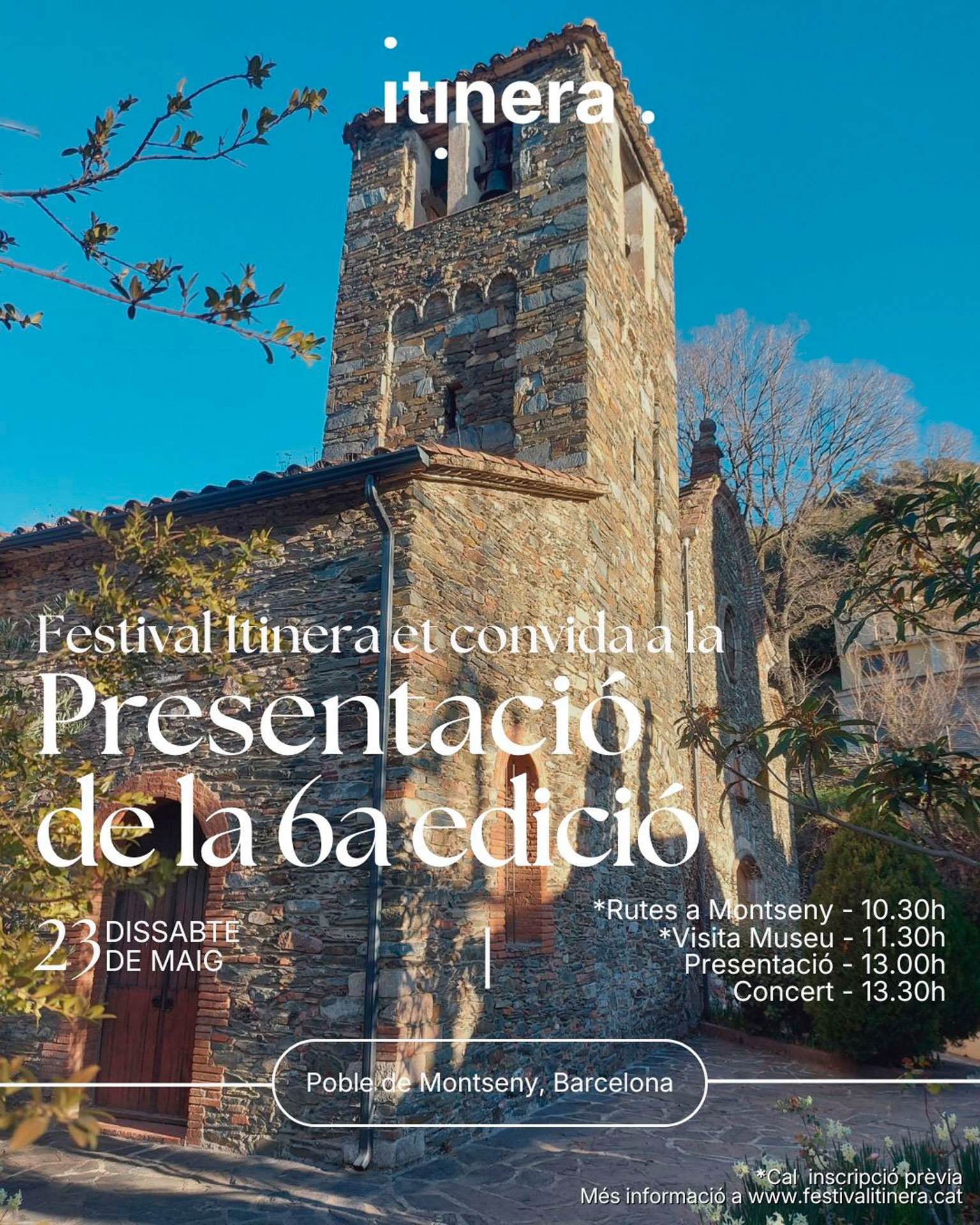 Presentació del Festival Itinera a Montseny