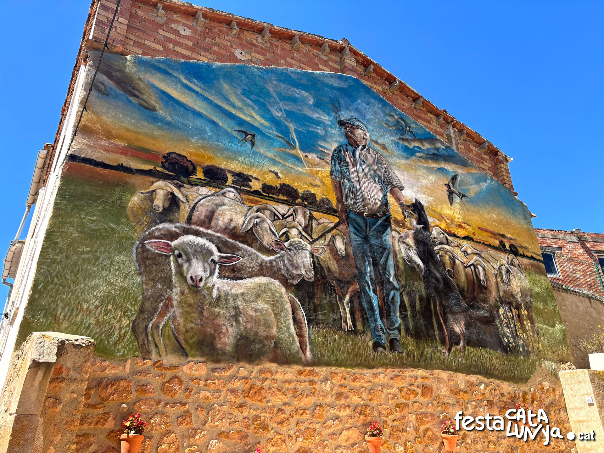 Mural del Pastor de Juncosa