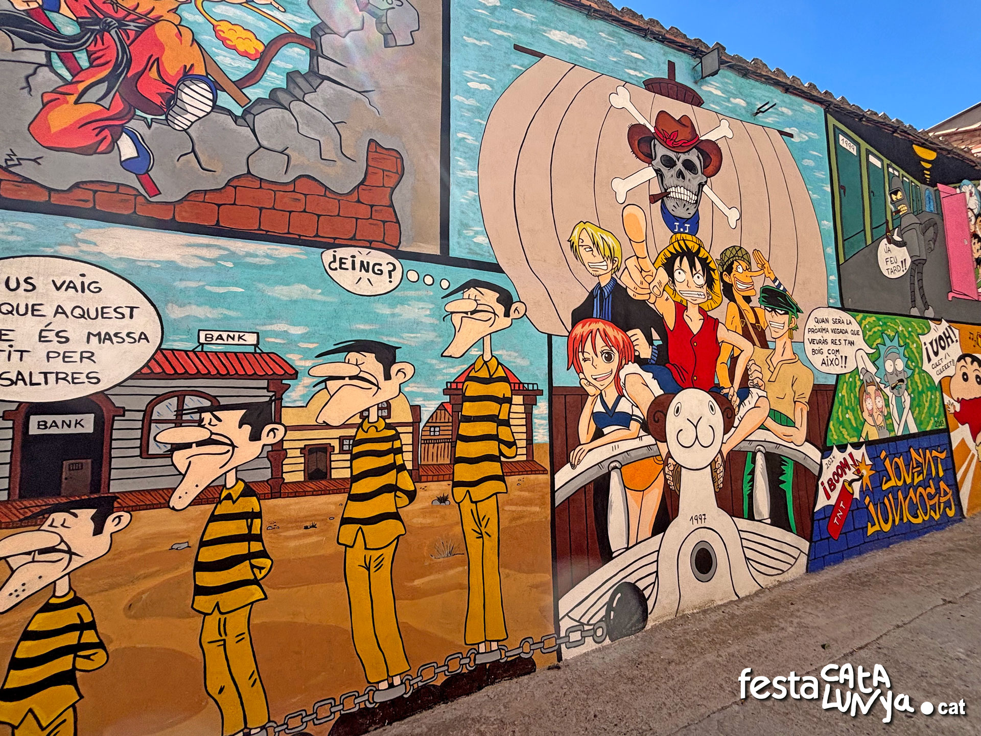 Juncosa - Mural dels Còmics