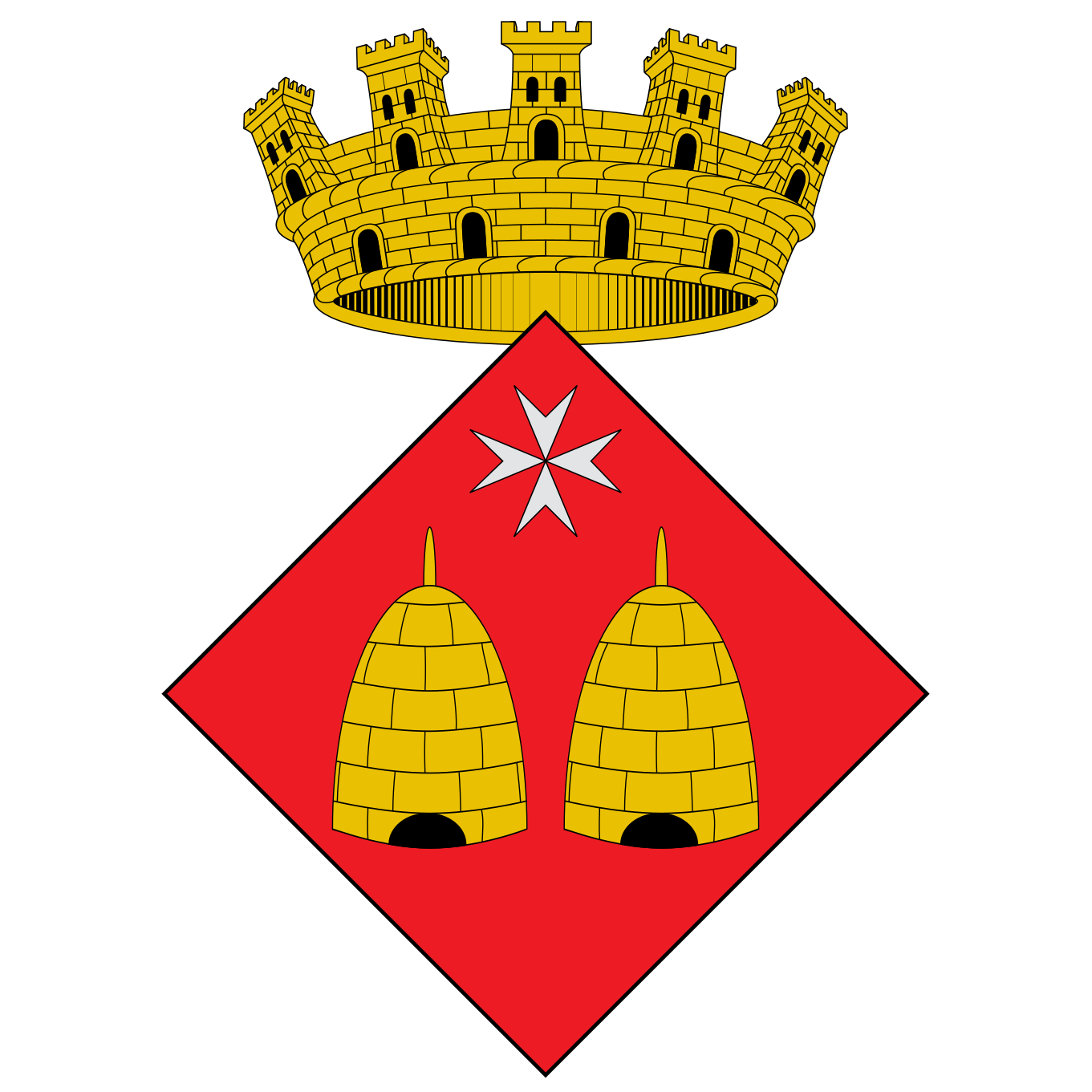 Arnes - escut
