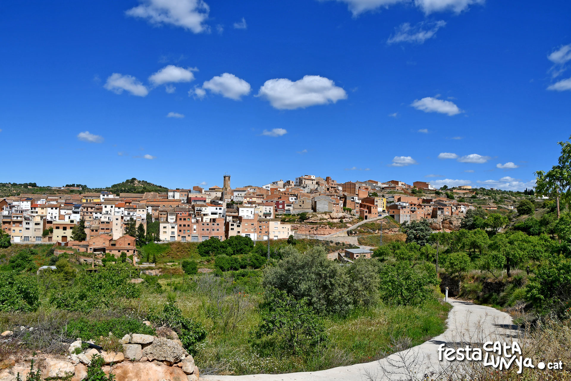Juncosa - Vistes panoràmiques des del Calvari