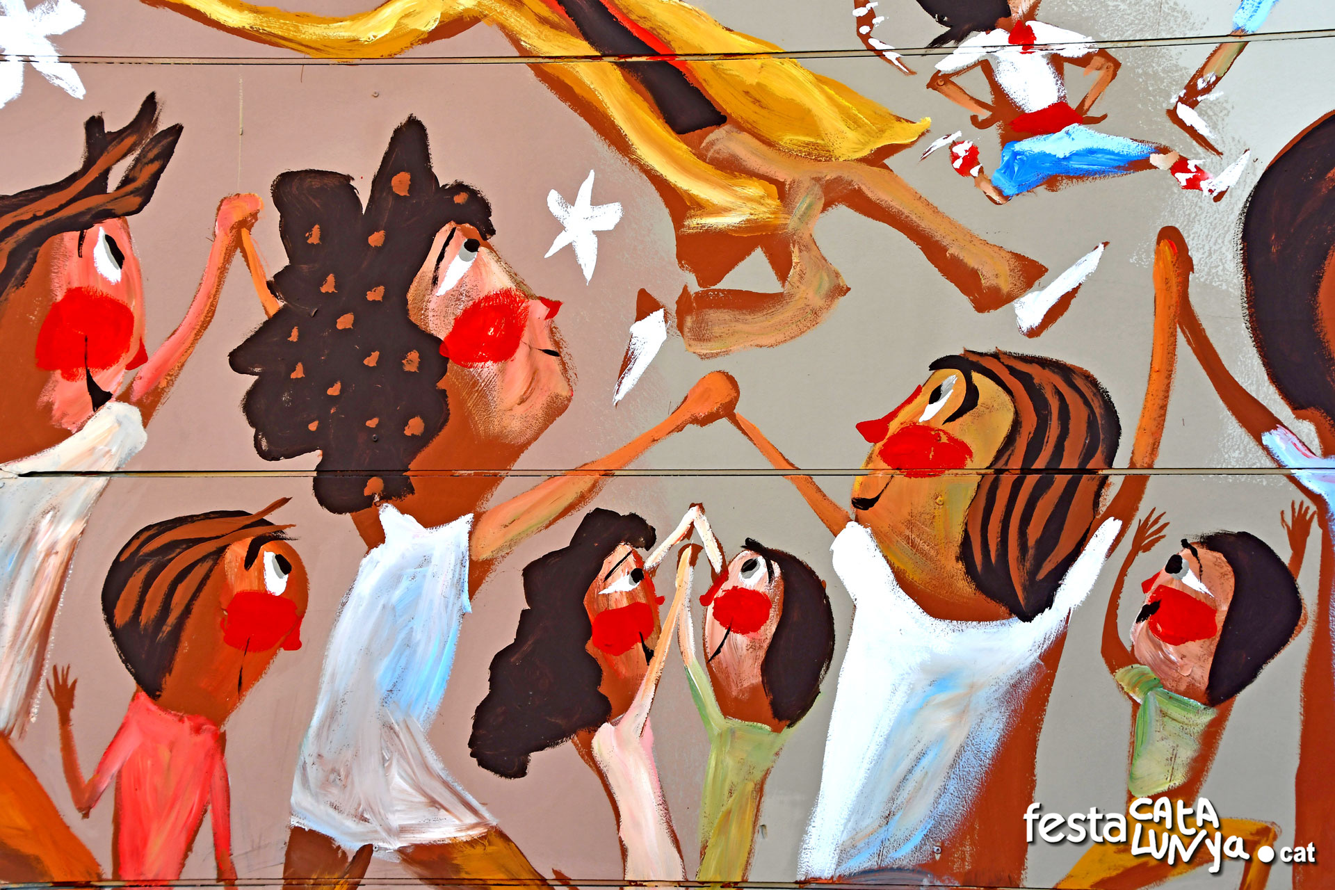 Navàs - Mural Al pic del migdia