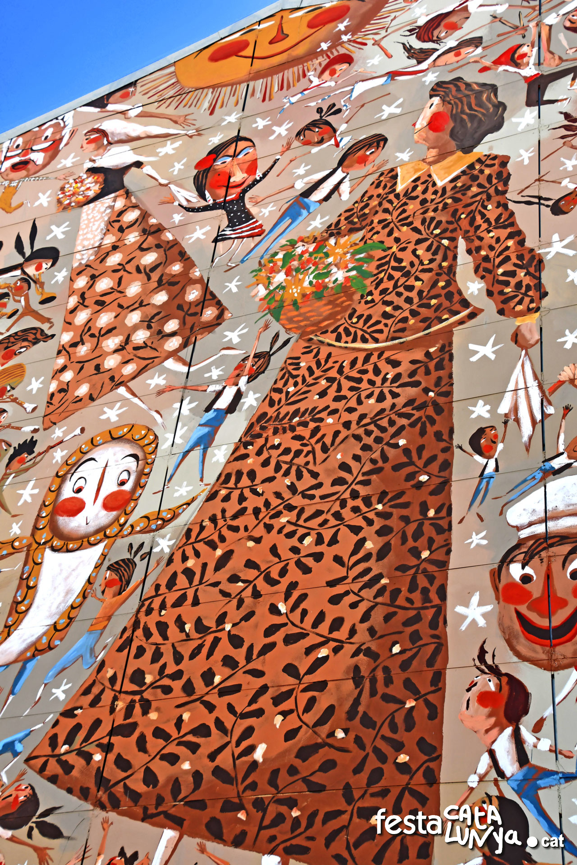 Navàs - Mural Al pic del migdia