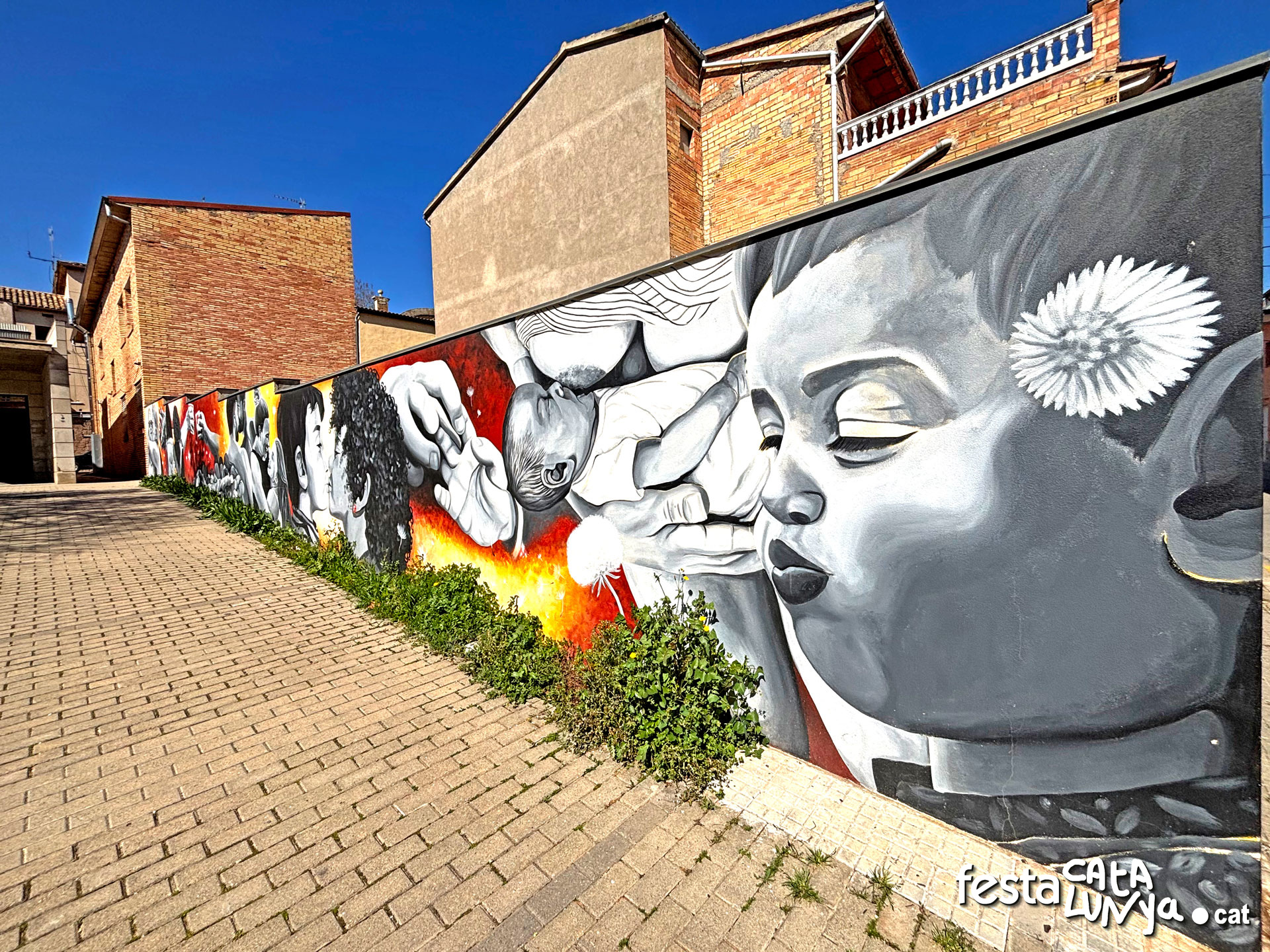 Navàs -Mural Amor i vida