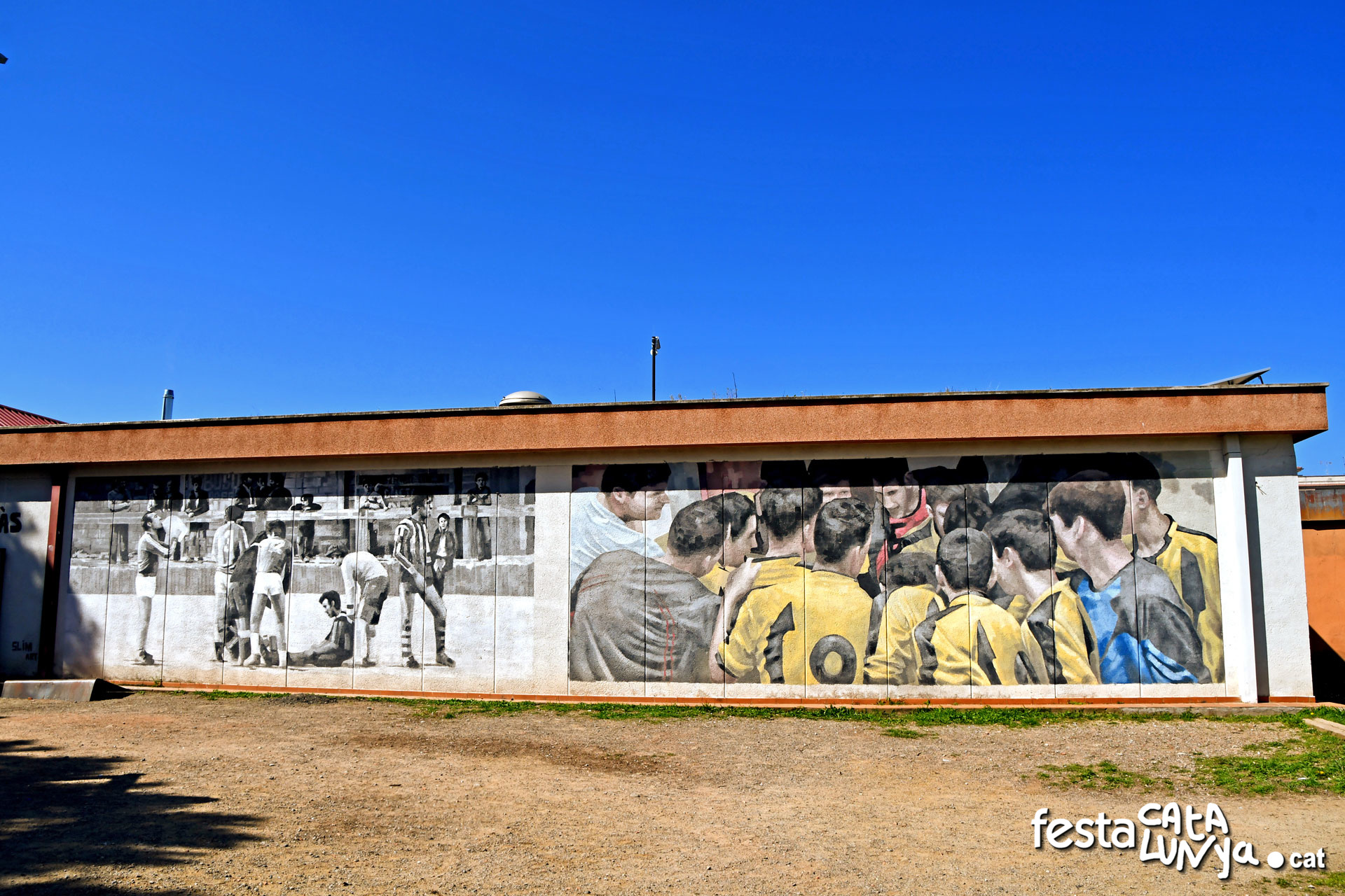 Navàs- Mural Fem equip, fem Navàs