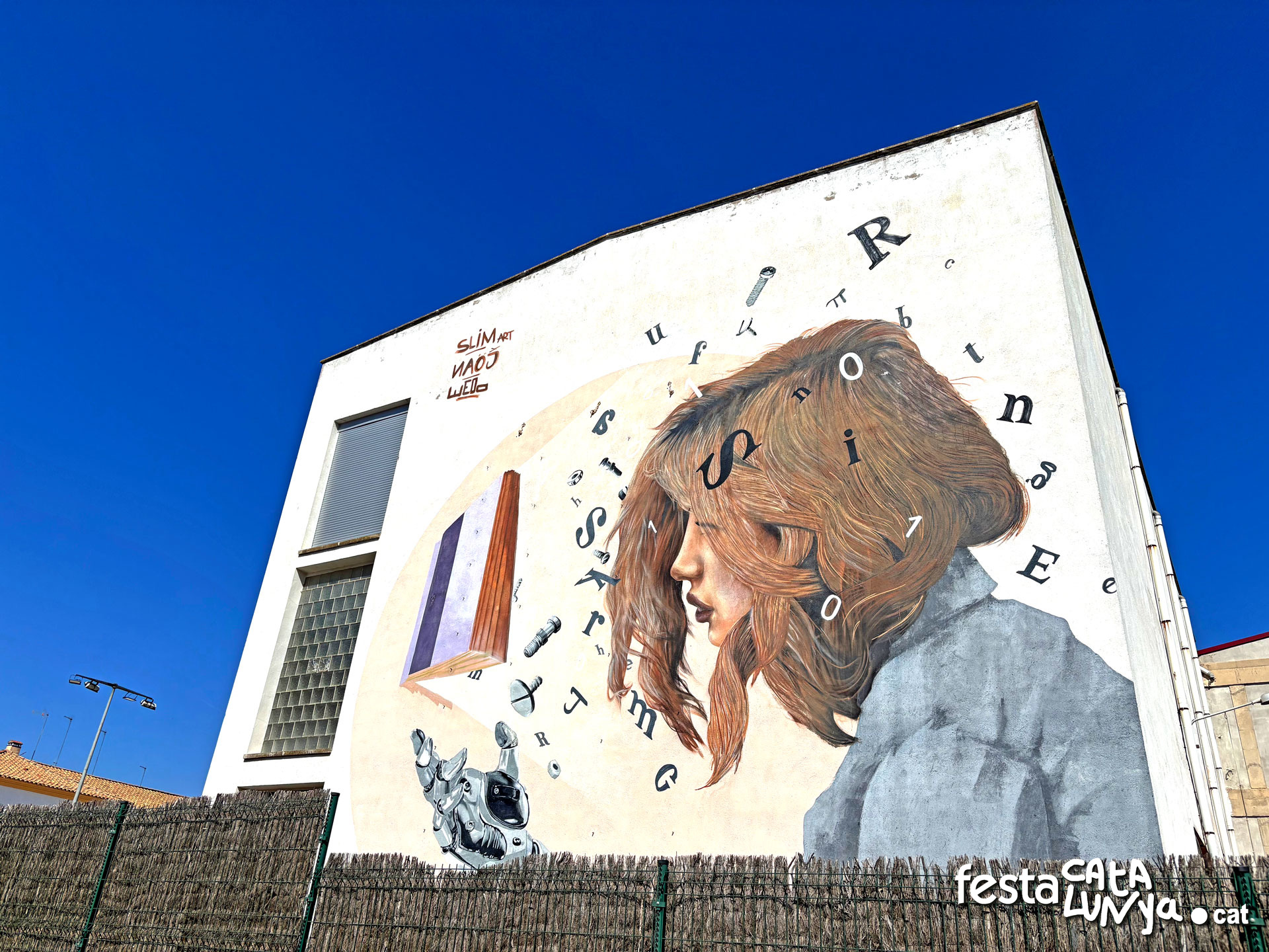 Navàs - Mural Per un ensenyament modern