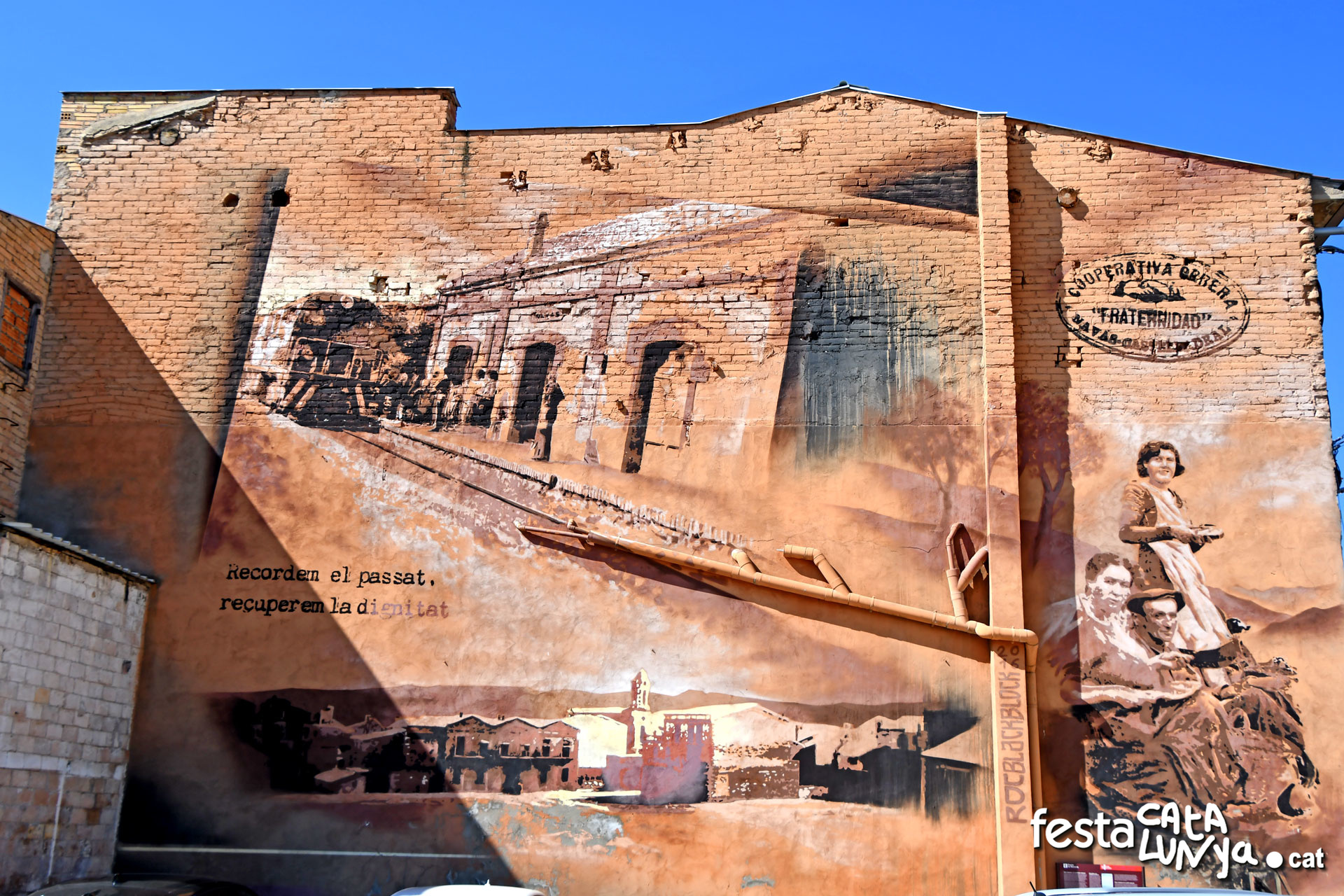 Navàs - Mural Recuperem el passat