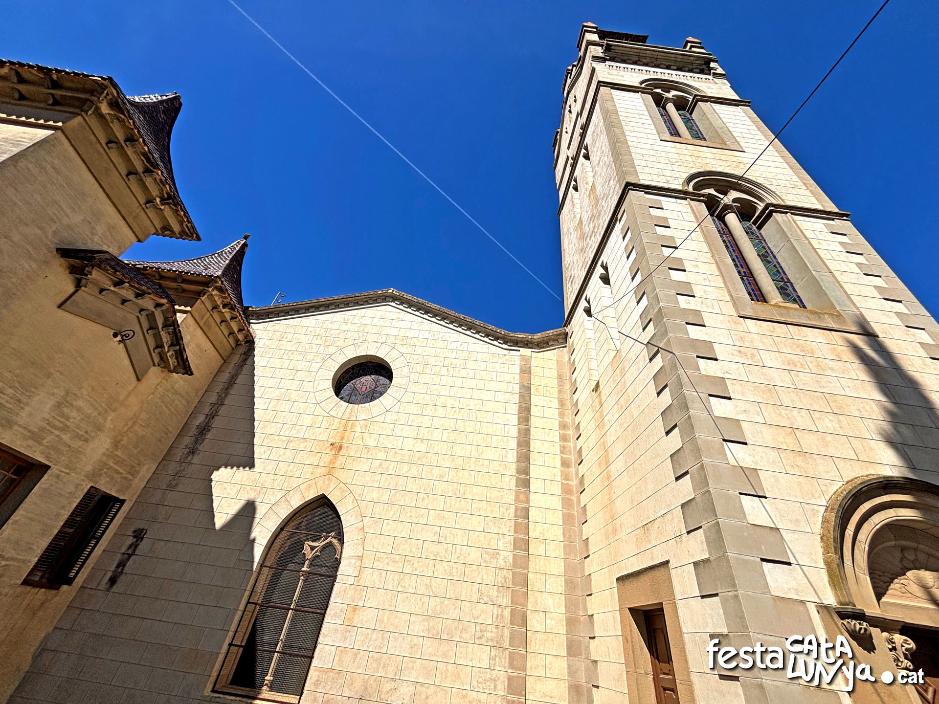 Navàs - Església del Roser a la Colònia Palà