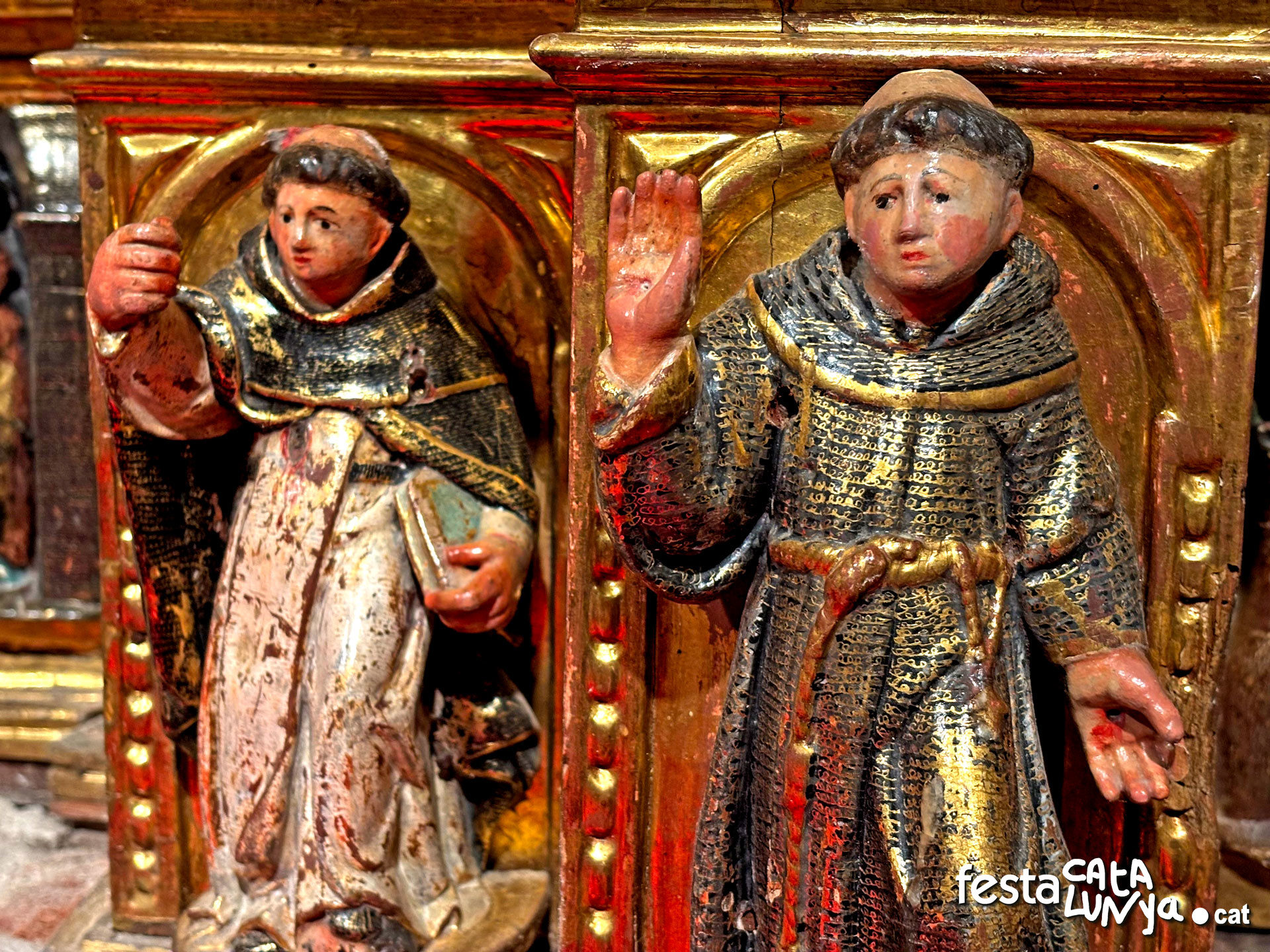 Navàs - Retaule de Sant Isidre i Sant Galderic de Santa Fe de Valldeperes