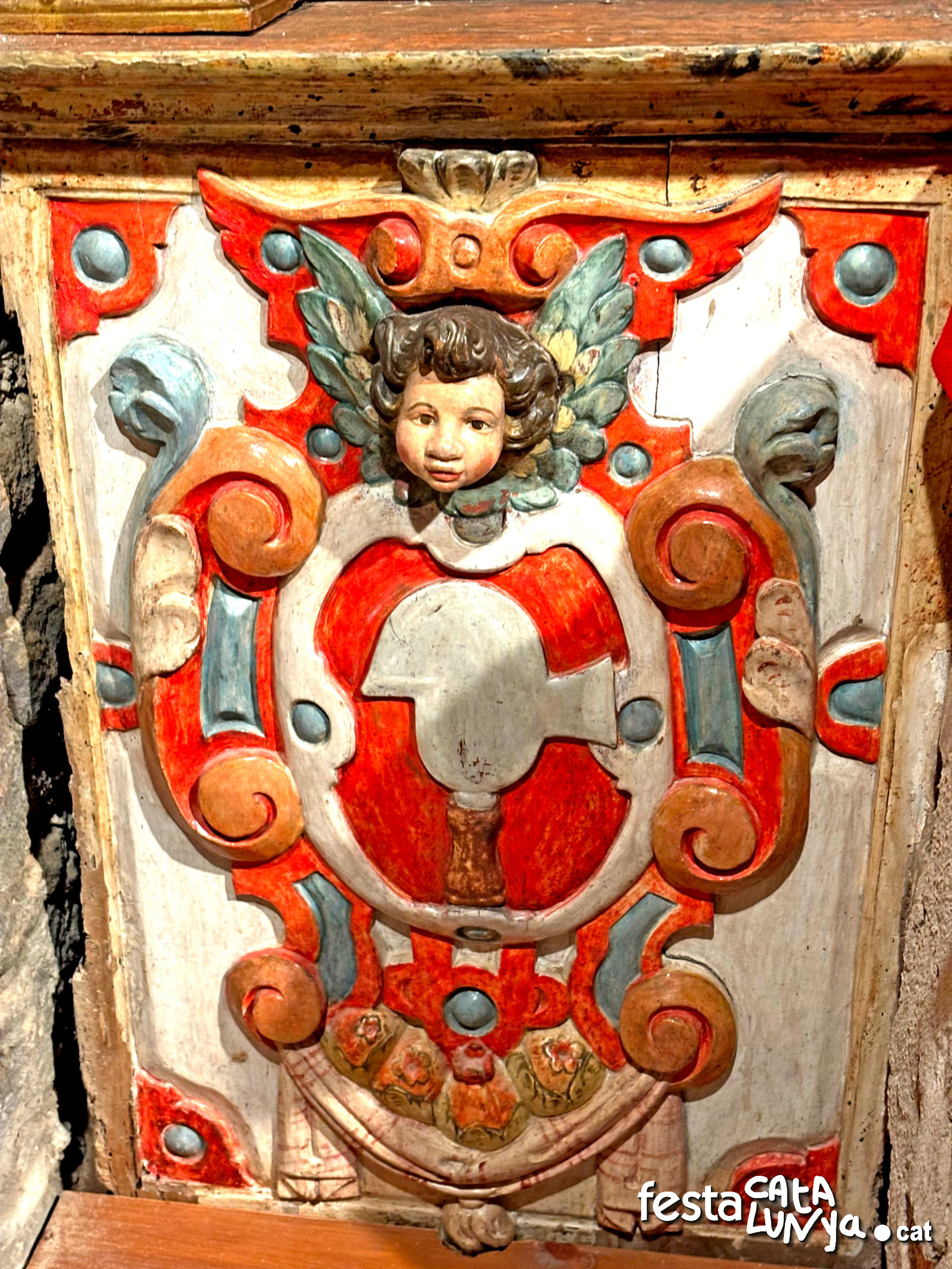 Navàs - Retaule de Sant Isidre i Sant Galderic de Santa Fe de Valldeperes