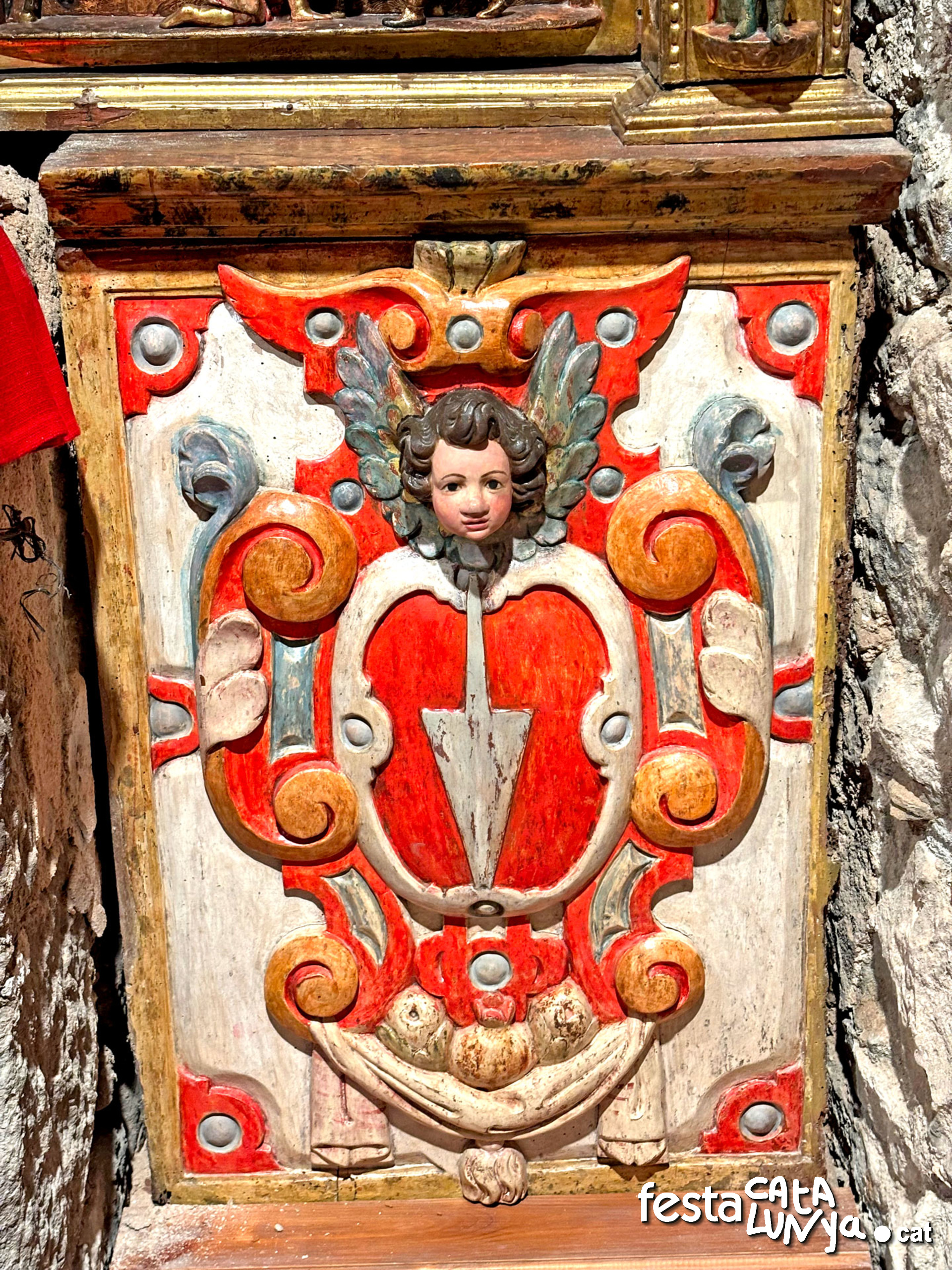 Navàs - Retaule de Sant Isidre i Sant Galderic de Santa Fe de Valldeperes