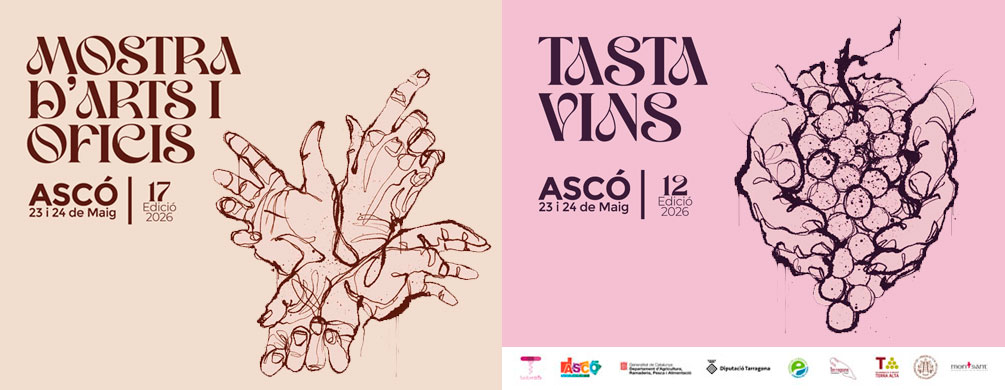 Banner de Ascó - Mostra d'Arts i Oficis i Tasta Vin's 2026