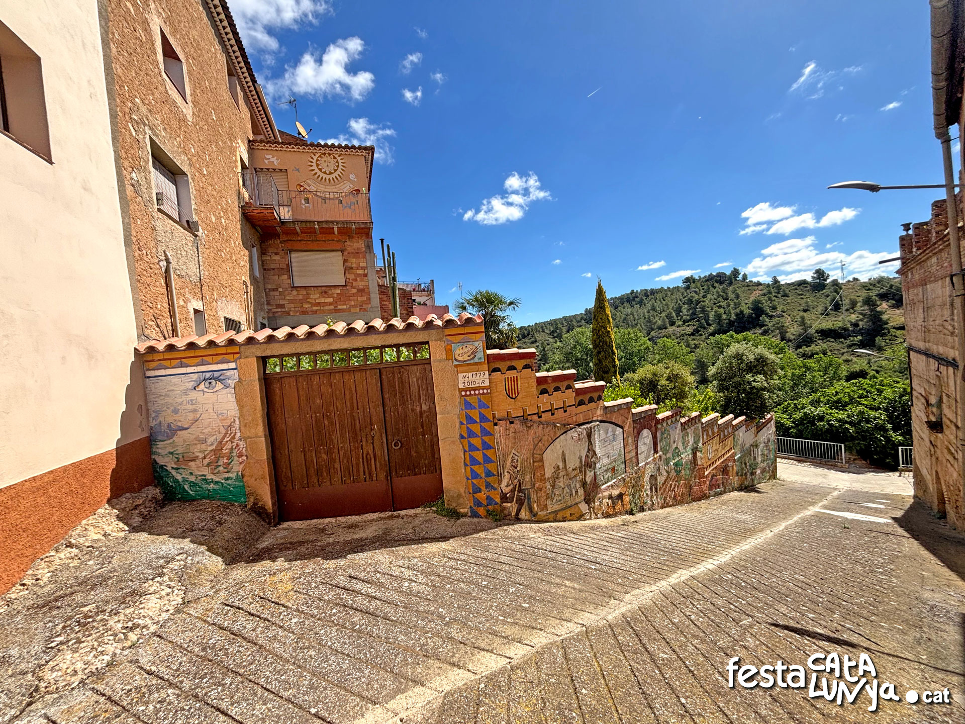 Mural de Rossend Escolà a la Palma d'Ebre
