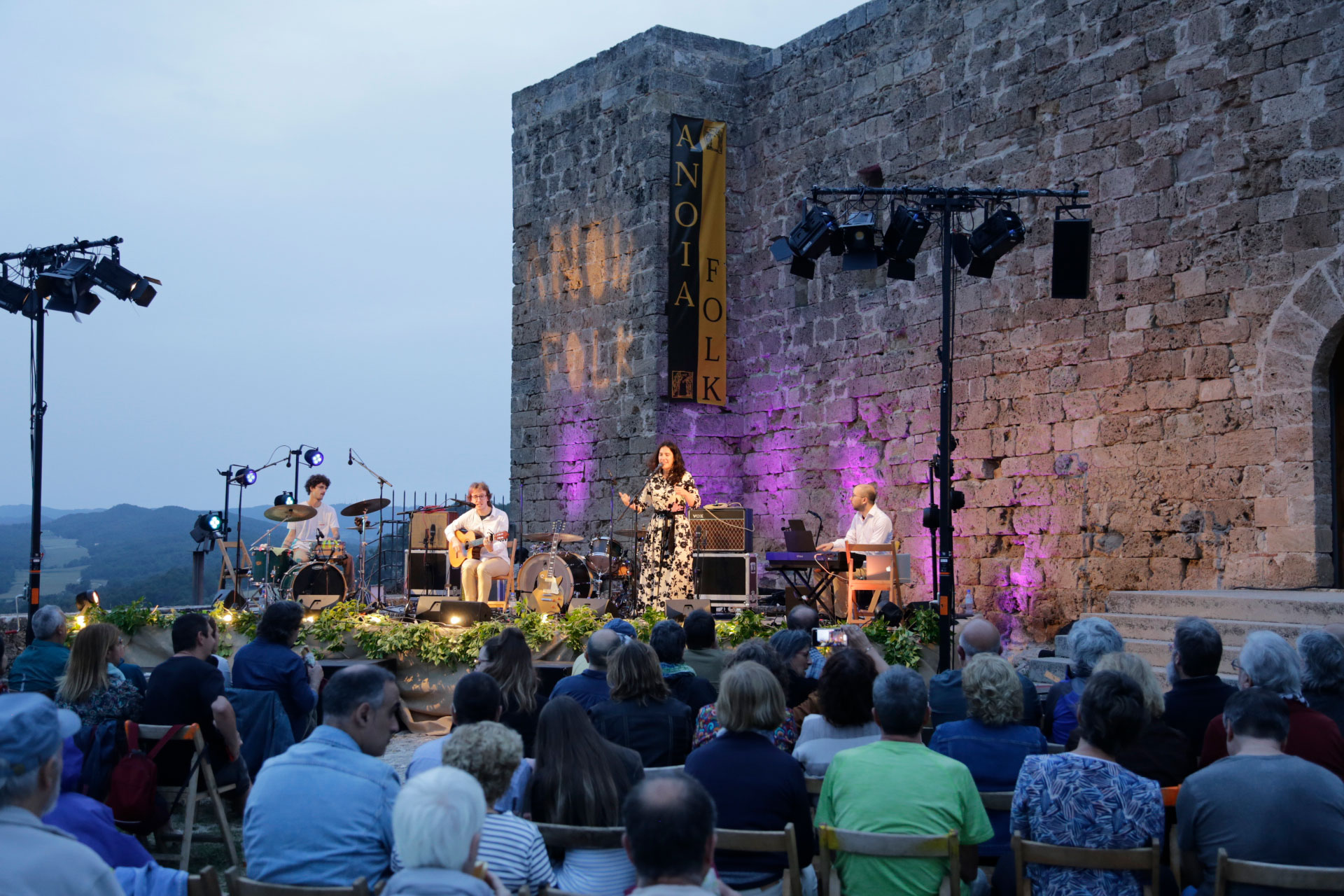La Pobla de Claramunt - Anoia Folk al Castell de Claramunt (Foto: Ajuntament)