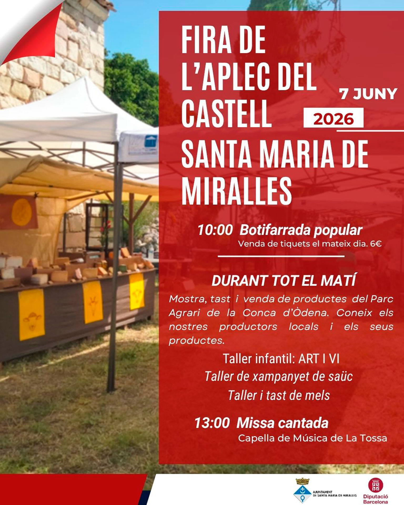Santa Maria de Miralles - Fira de l'Aplec del Castell 2026