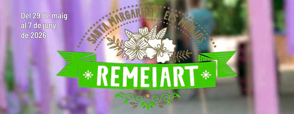 Banner de Santa Margarida i els Monjos - Remeiart 2026