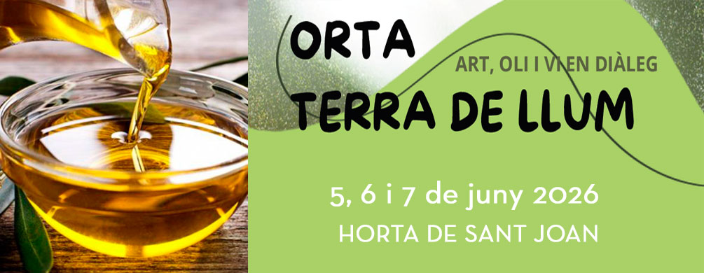 Banner de Horta de Sant Joan - Orta Terra de Llum 2026