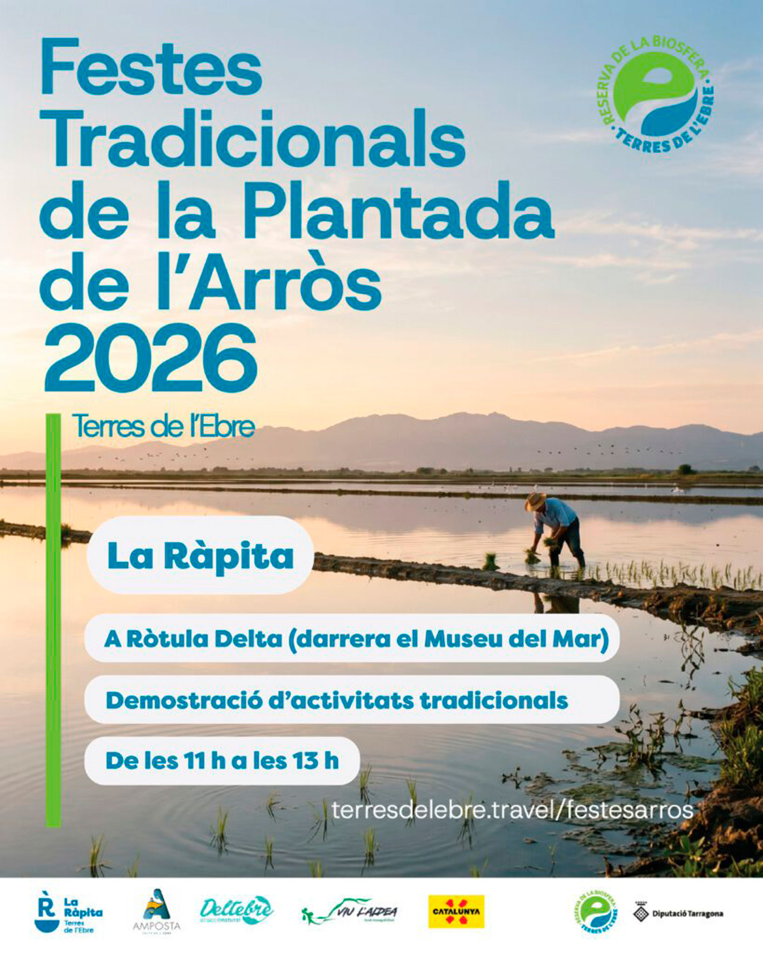 La Ràpita - Festa tradicional de la plantada de l'arròs 2026
