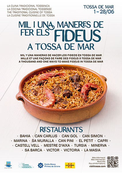 Tossa de Mar - Mil i una maneres de fer els fideus 2026 (lateral)