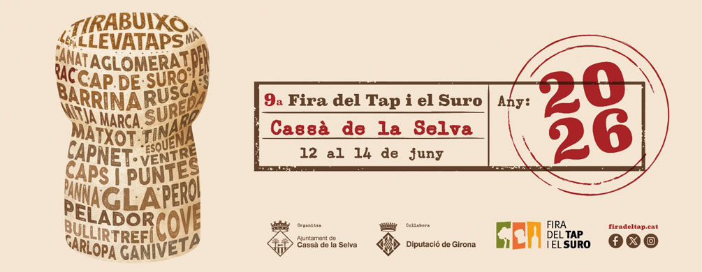 Banner de Cassà de la Selva - Fira del Tap i el Suro 2026