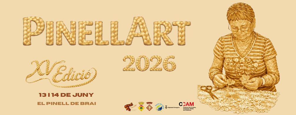 Banner de Pinell Art, Fira d'Artesania 2026 - Pinell de Brai