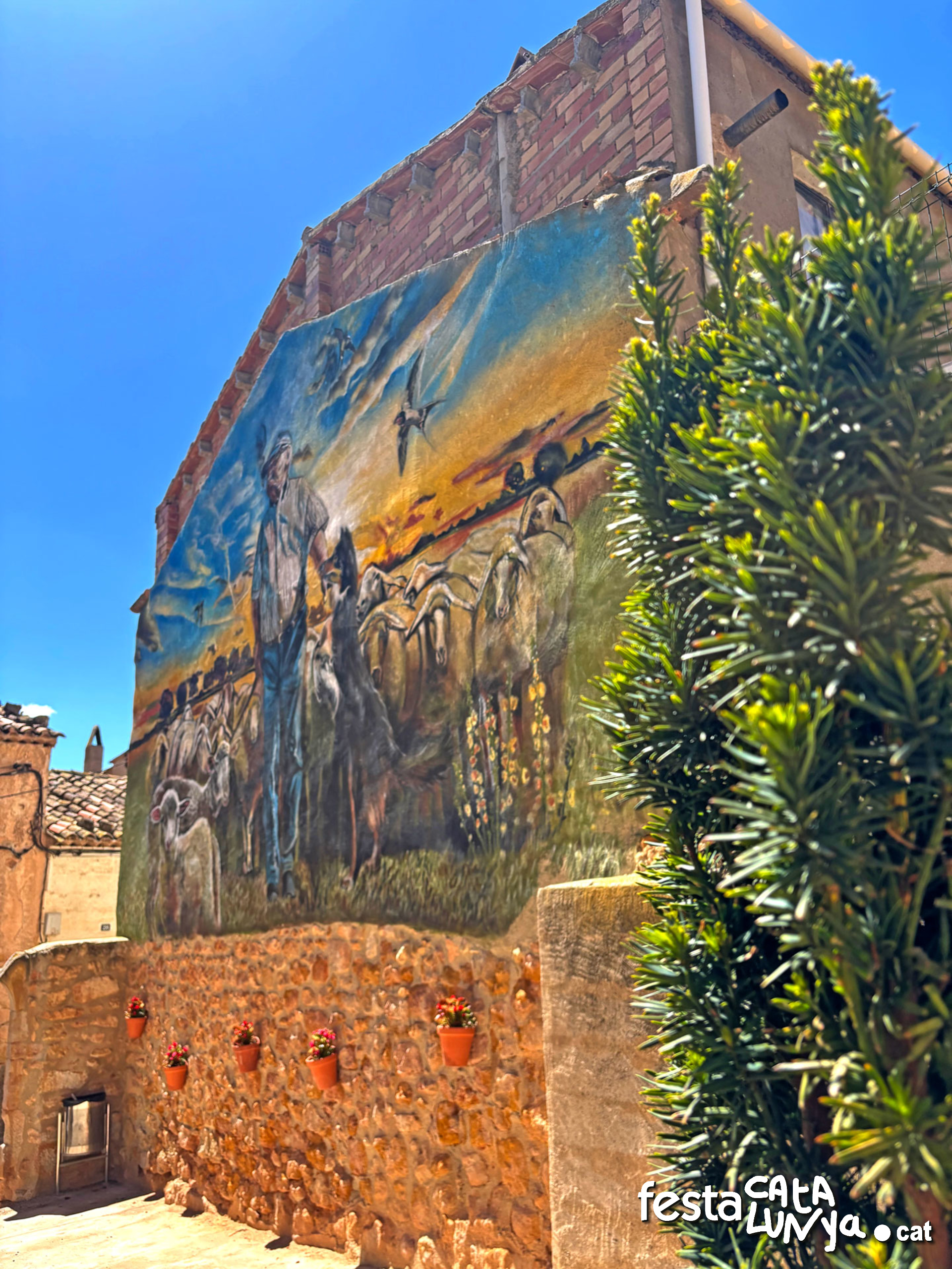 Mural del Pastor - Juncosa