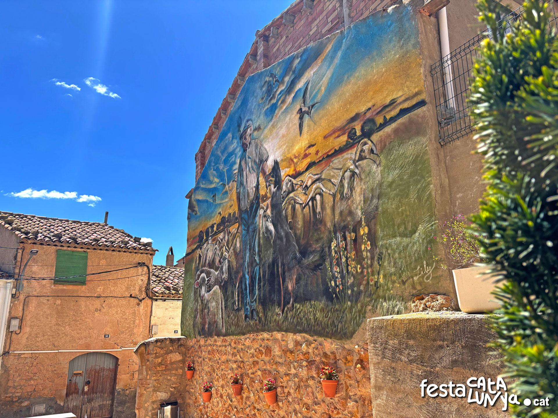 Mural del Pastor - Juncosa