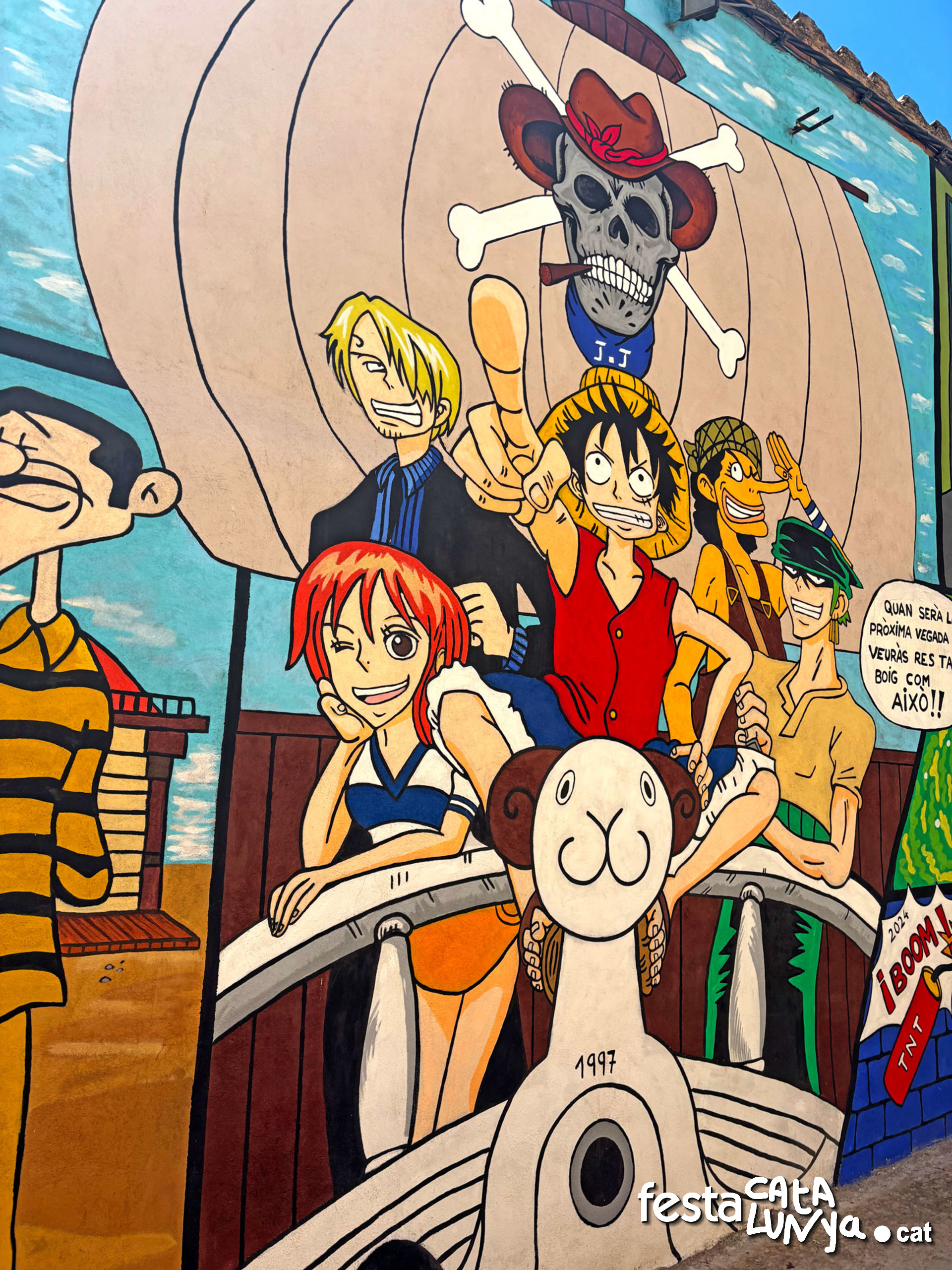 Mural dels Còmics - Juncosa