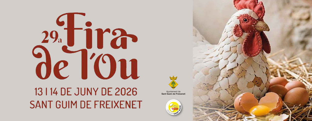 Banner de Sant Guim de Freixenet - Fira de l'Ou 2026