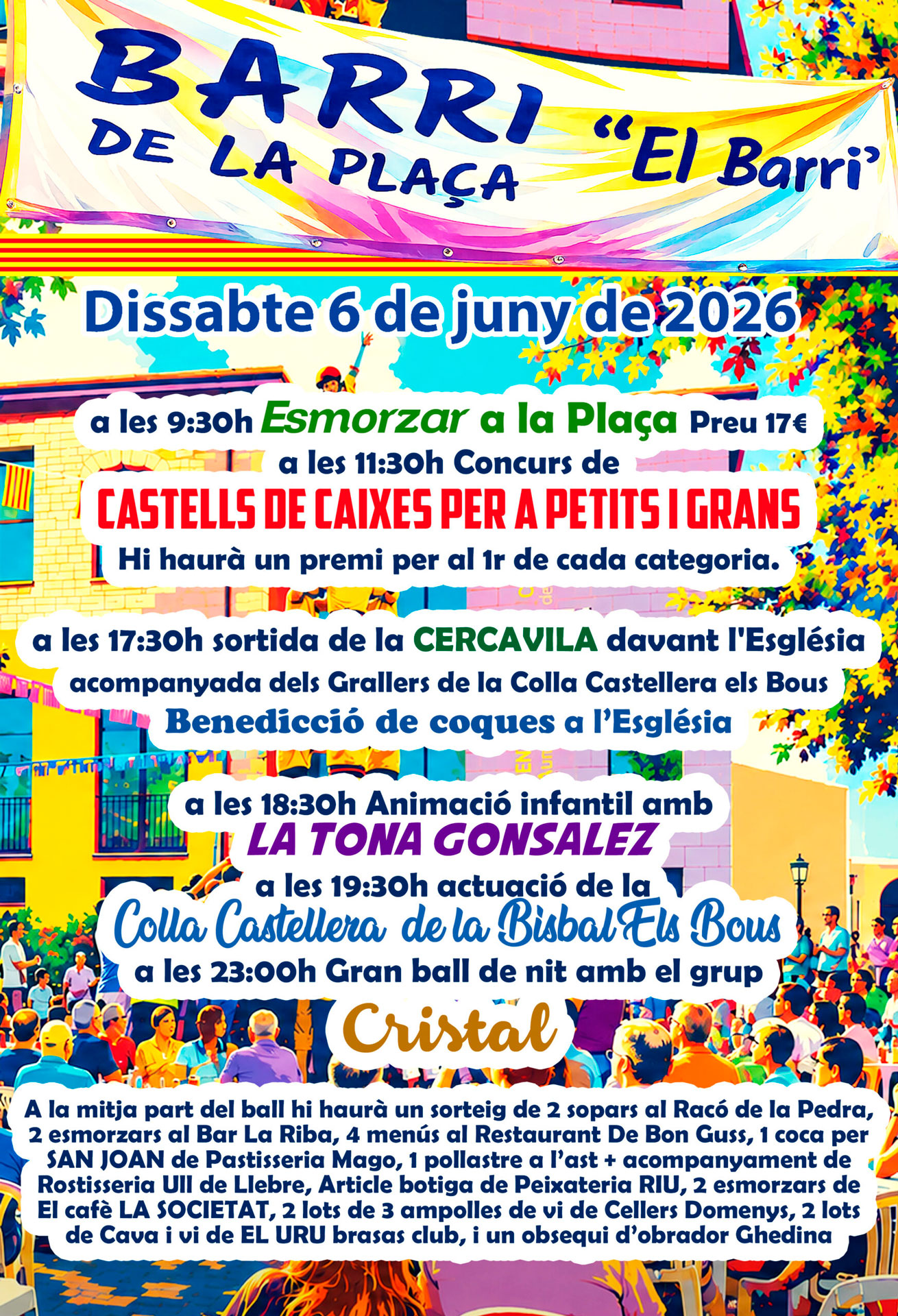 Festa Barri de la Plaça de la Bisbal del Penedès 2026