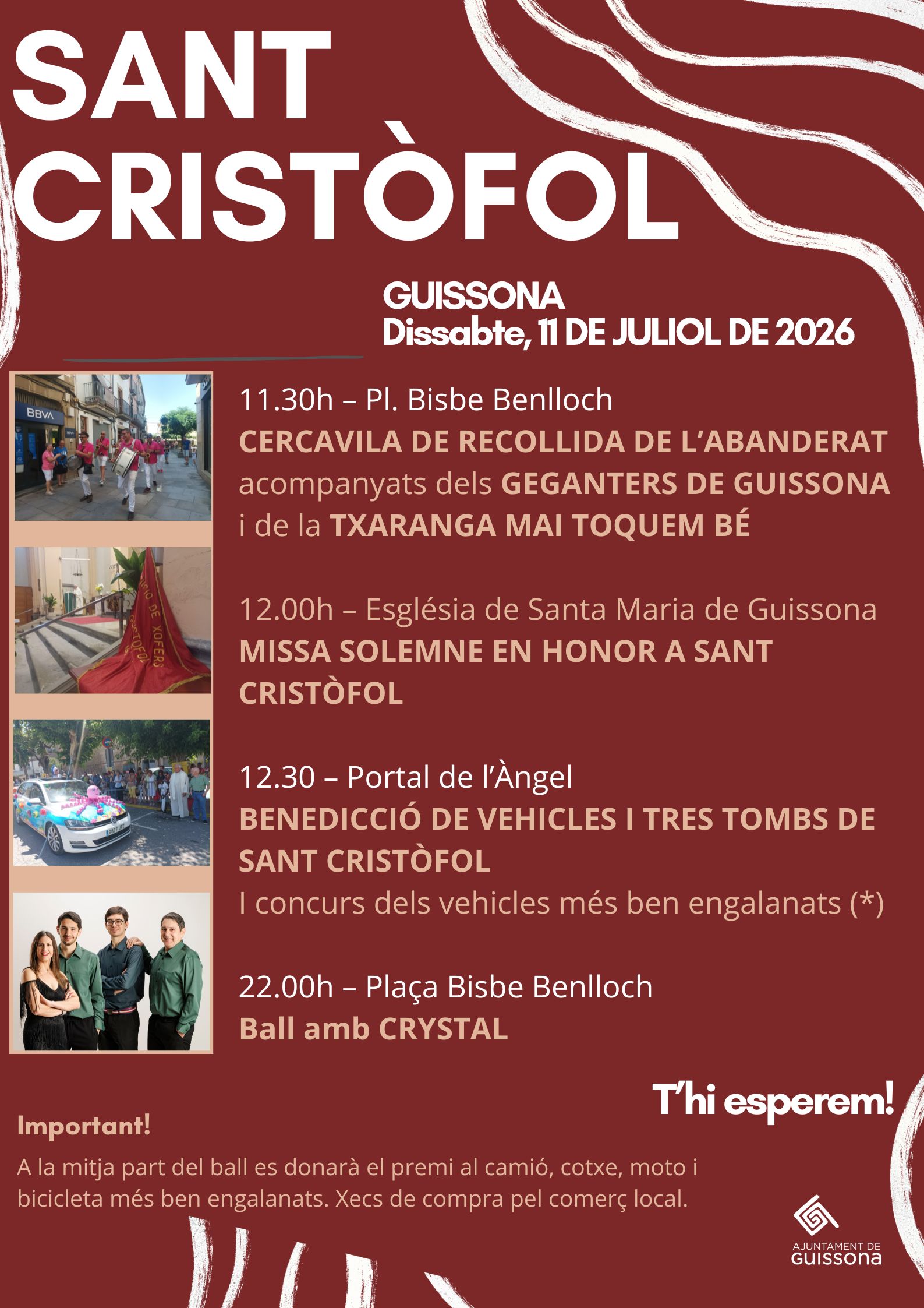 Sant Cristòfol a Guissona 2026