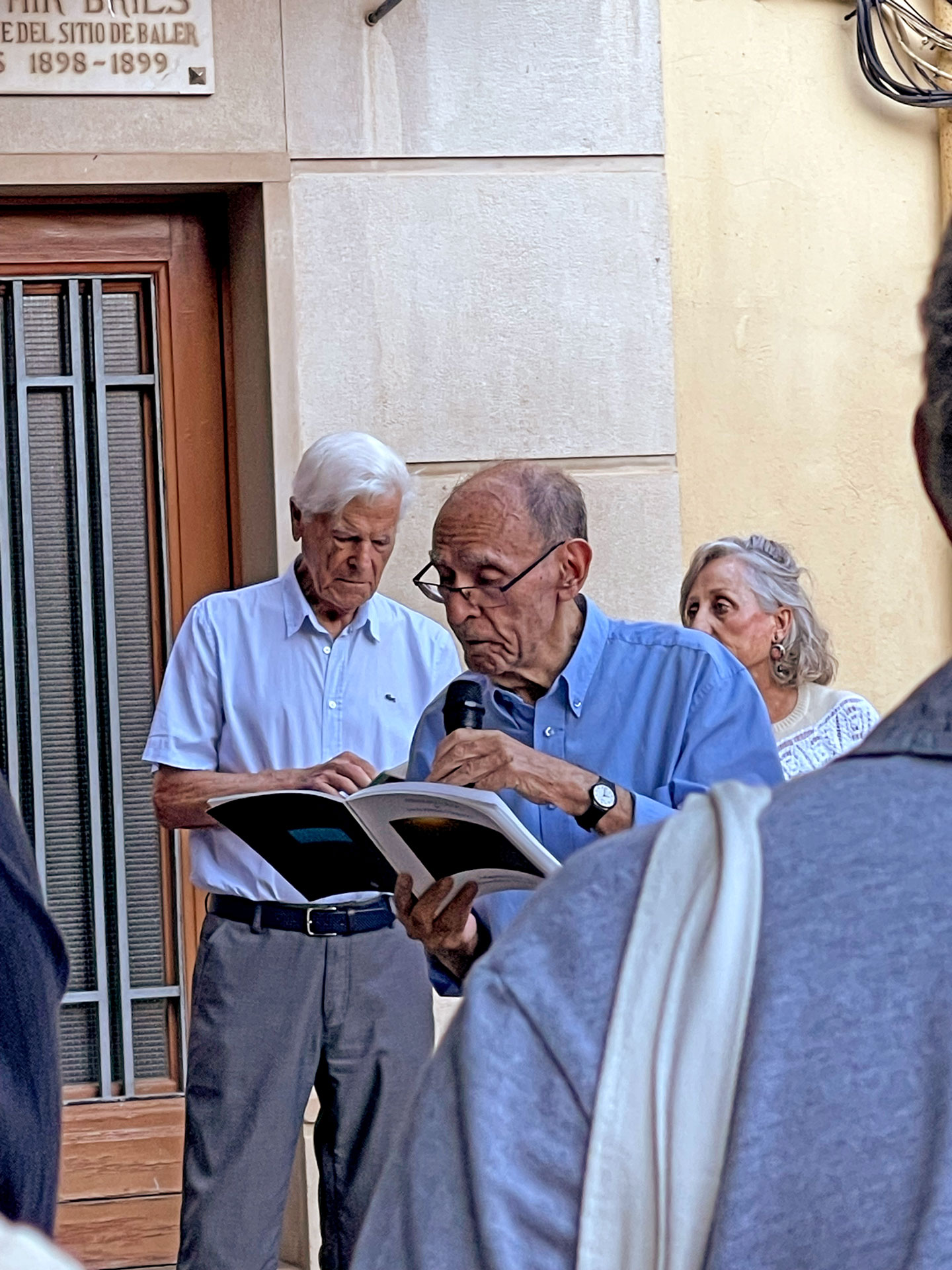 Itinerari poètic Jordi Pàmias a Guissona (Foto: Ajuntament)