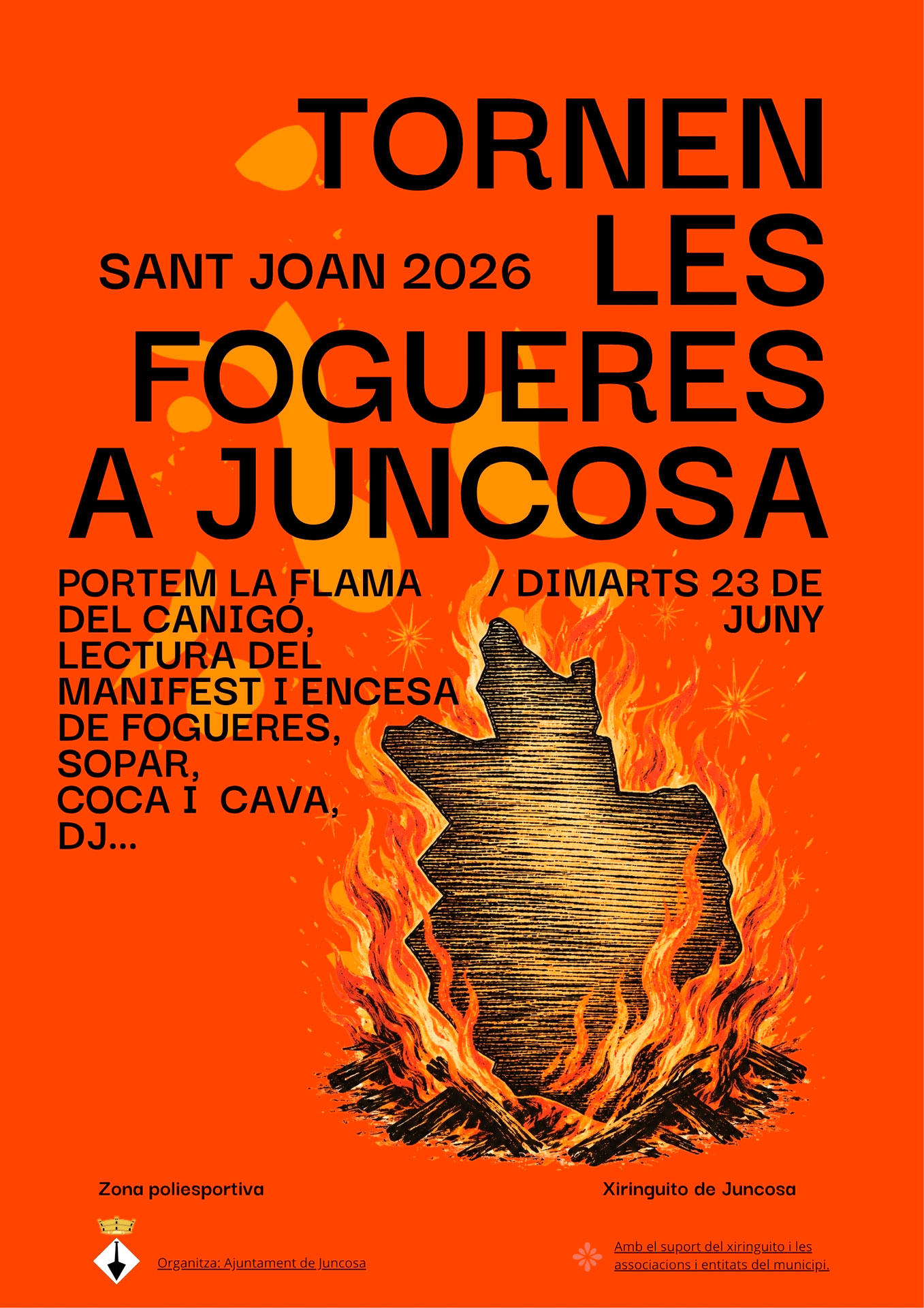 Revetlla de Sant Joan 2026 - Juncosa