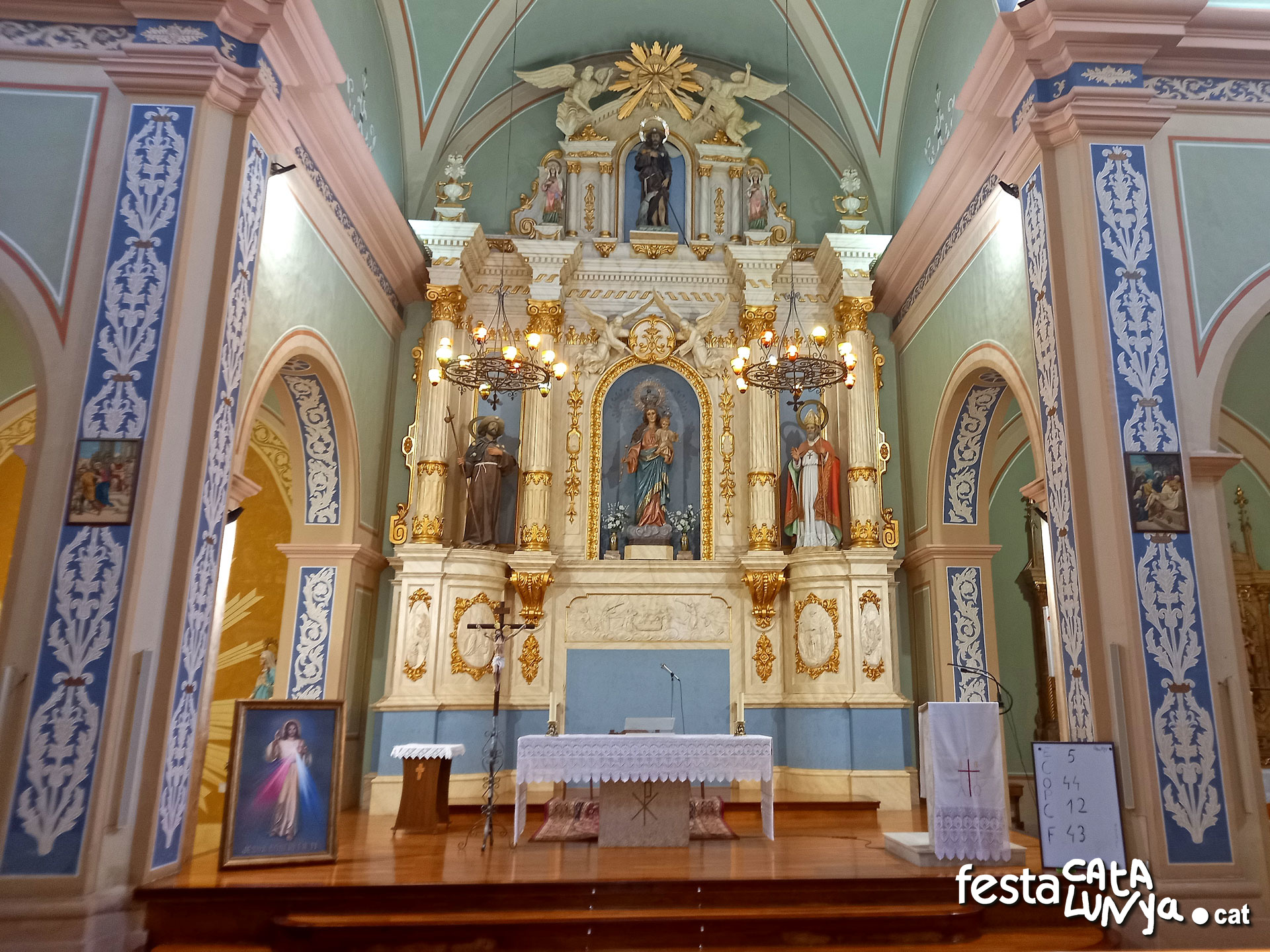 Juncosa - Església parroquial de la Nativitat de Nostra Senyora