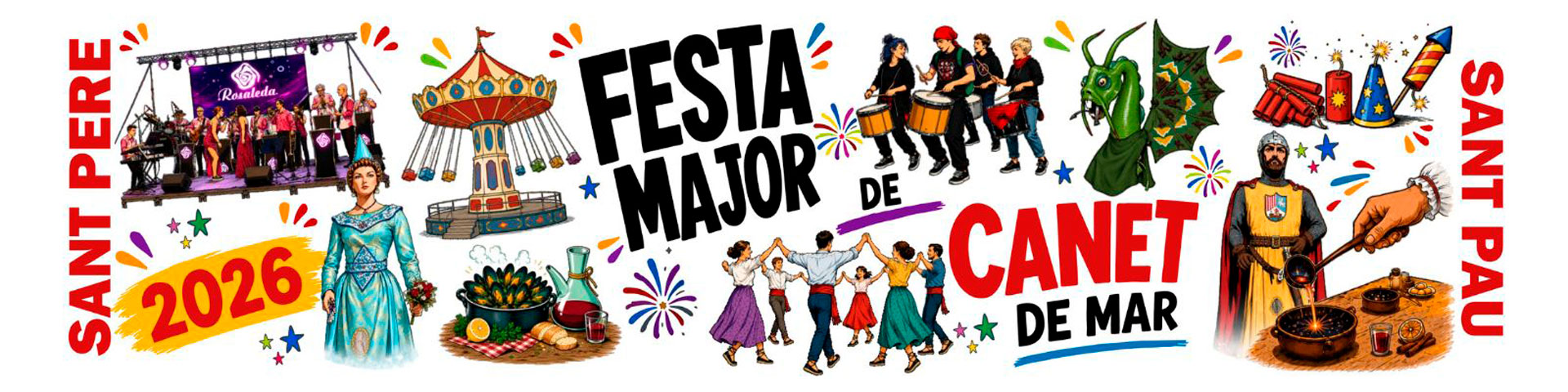 Festa Major de Sant Pere i Sant Pau a Canet de Mar